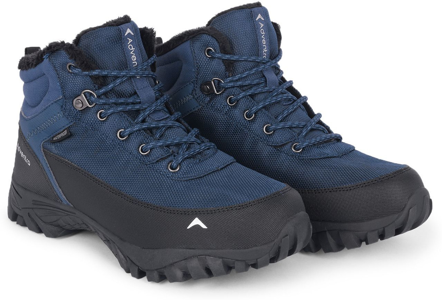 Image of ADVENTRA SPORTS Men's Waterproof Mountain Trekking Hiking Boots, Mid-Top Blue Outdoors For Men