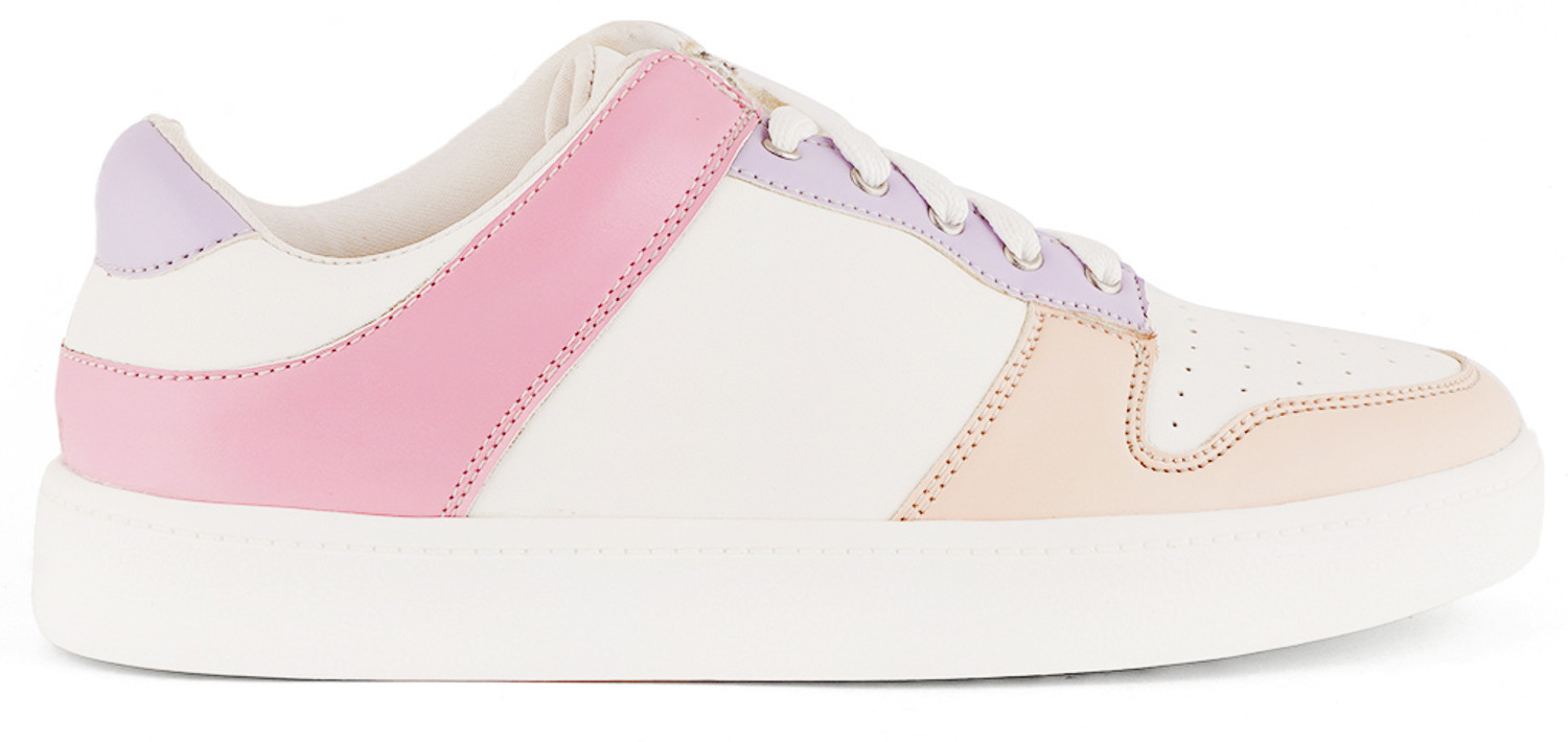 Image of CARLTON LONDON Women's Colorblock Lace-Up Casual Sneakers Sneakers For Women