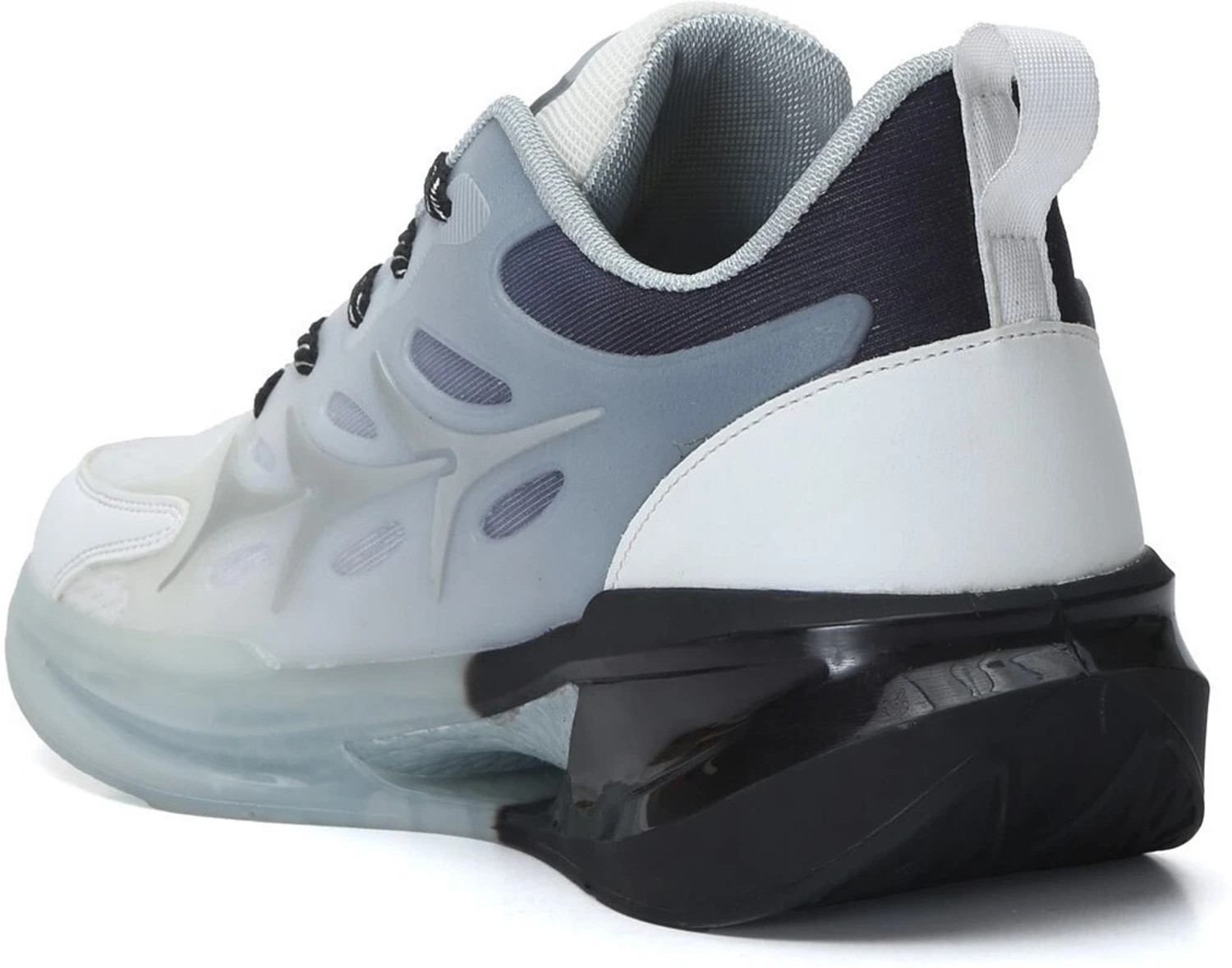 Image of Field Care DARK Casual Comfort Stylish Fashion Night Glow Chunky Sneakers For Men (Grey, 9)