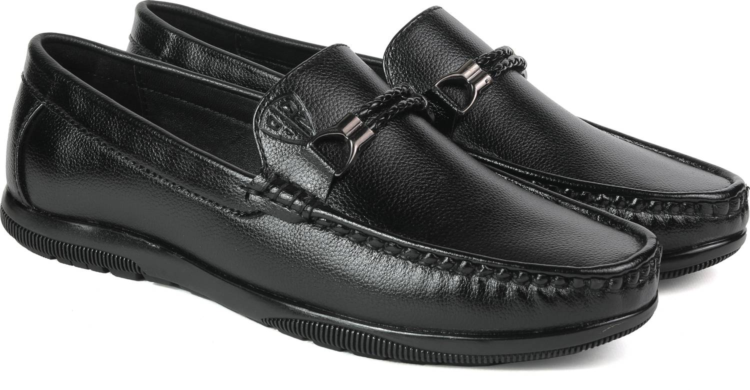 BRATVA R-4 BLACK LOAFERS FOR MEN Loafers For Men