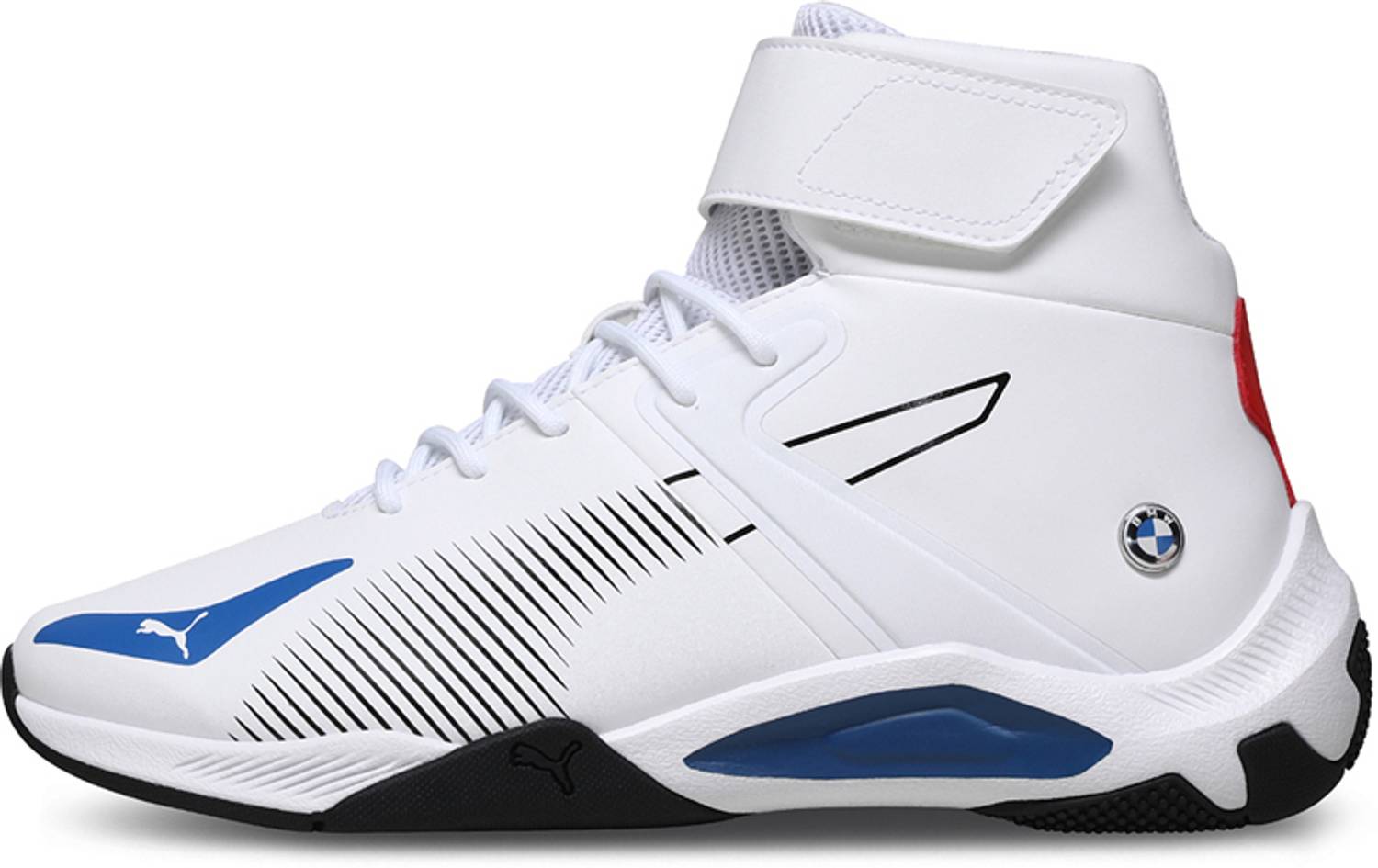 PUMA BMW M Motorsport A3rokart Mid White Sneakers - Image 3
