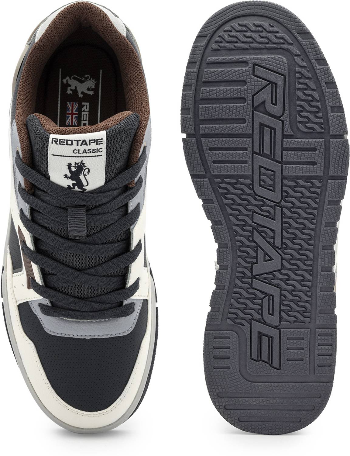 RED TAPE Lifestyle Red Sneakers for Men - Image 5