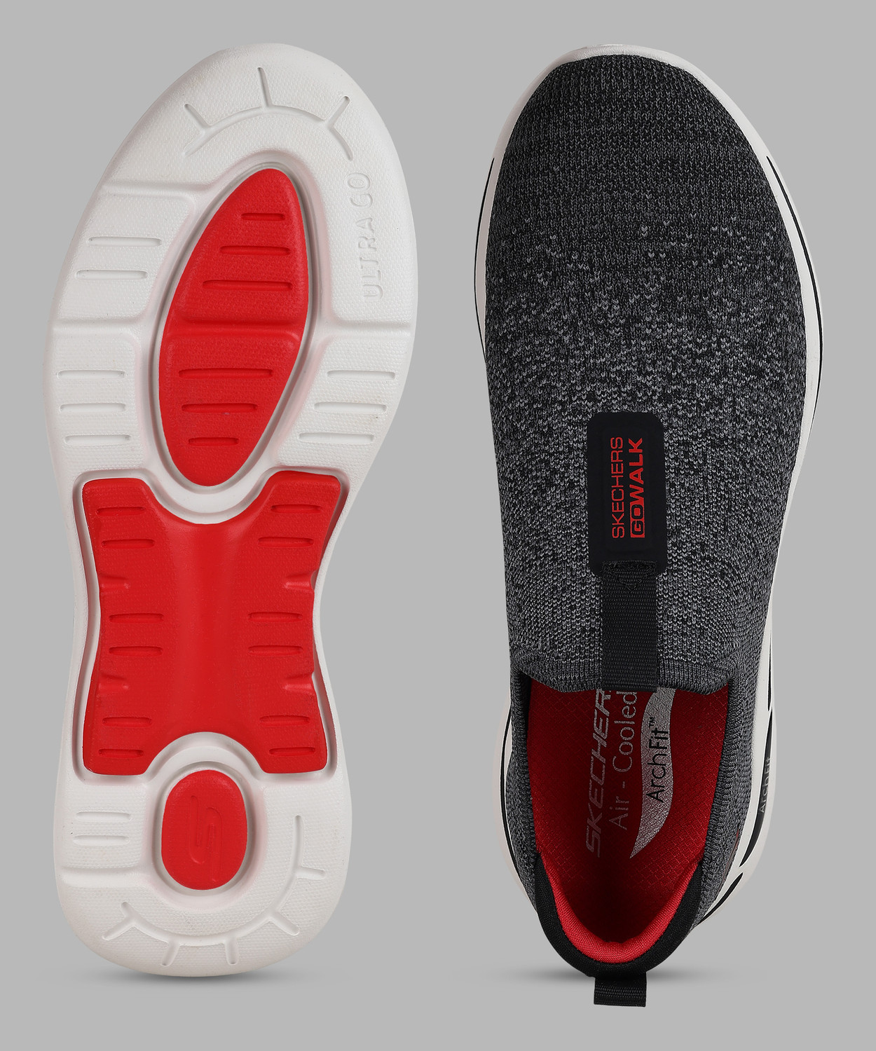 Image of Skechers GO WALK ARCH FIT-LINEAR AXIS Walking Shoes For Men