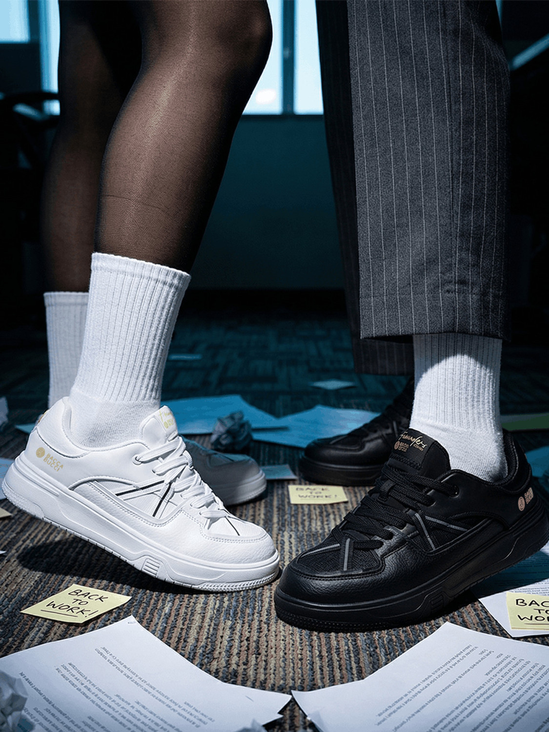Image of bacca bucci Founder Edition Low-Top Casuals For Men