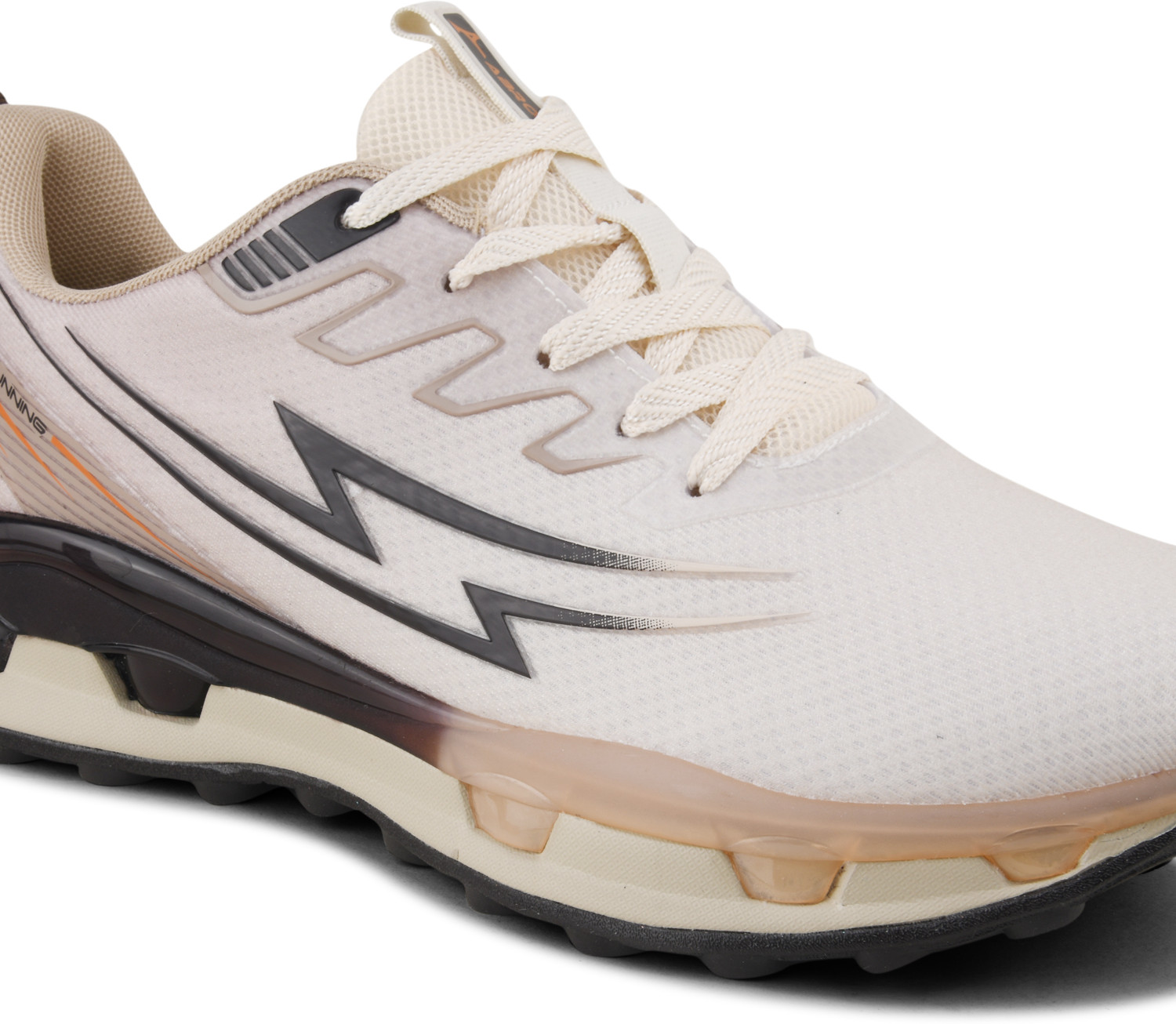Image of Abros REBEL Running Shoes For Men (Beige, 8)