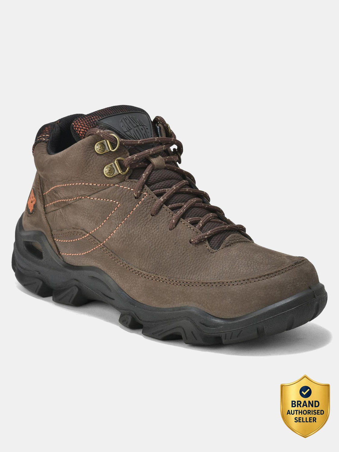 Image of WOODLAND Lace Up Lightweight Breathable Comfortable Daily Use Casuals For Men