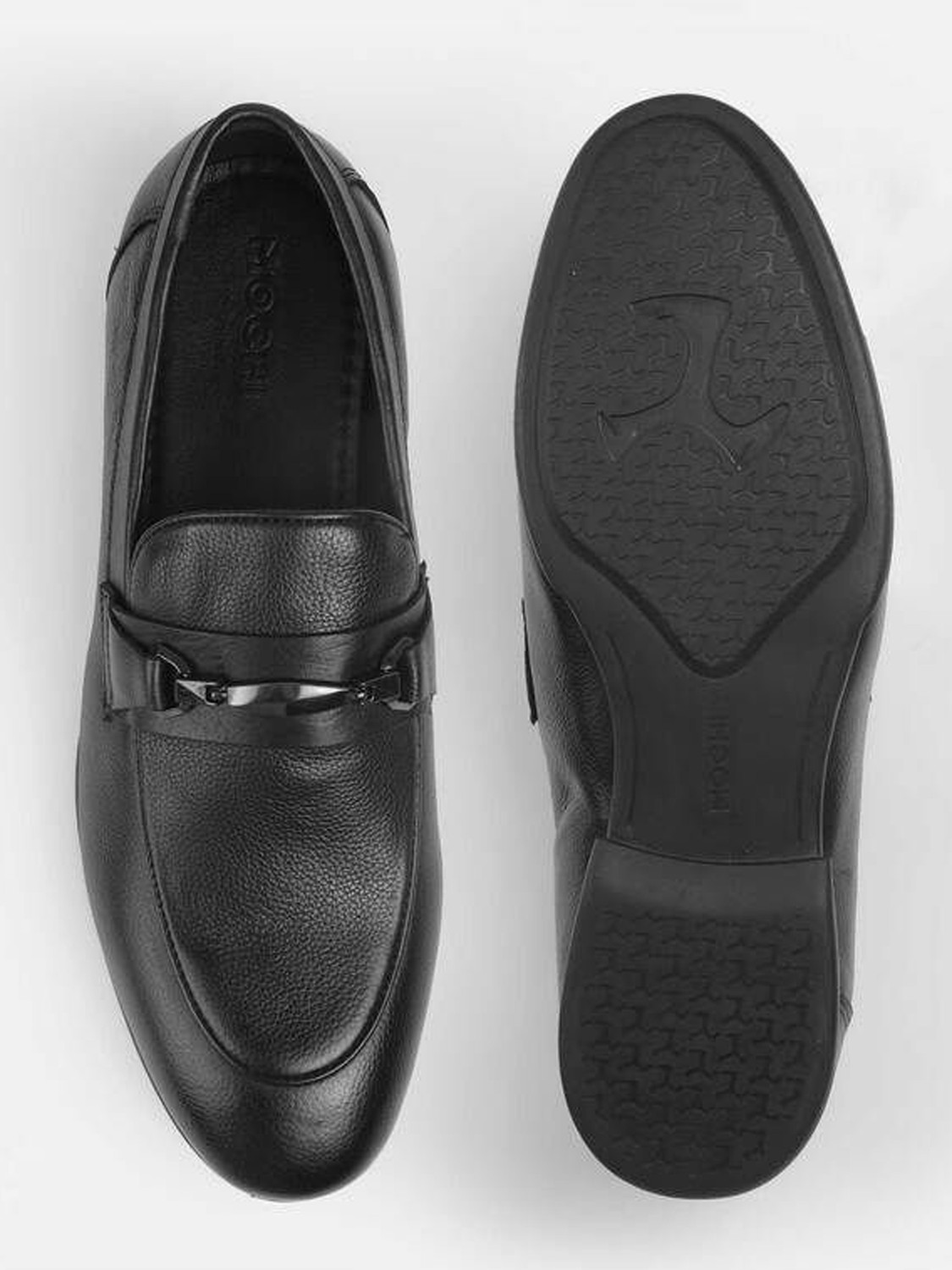 Image of MOCHI 19-686 Slip On For Men (Black, 8)