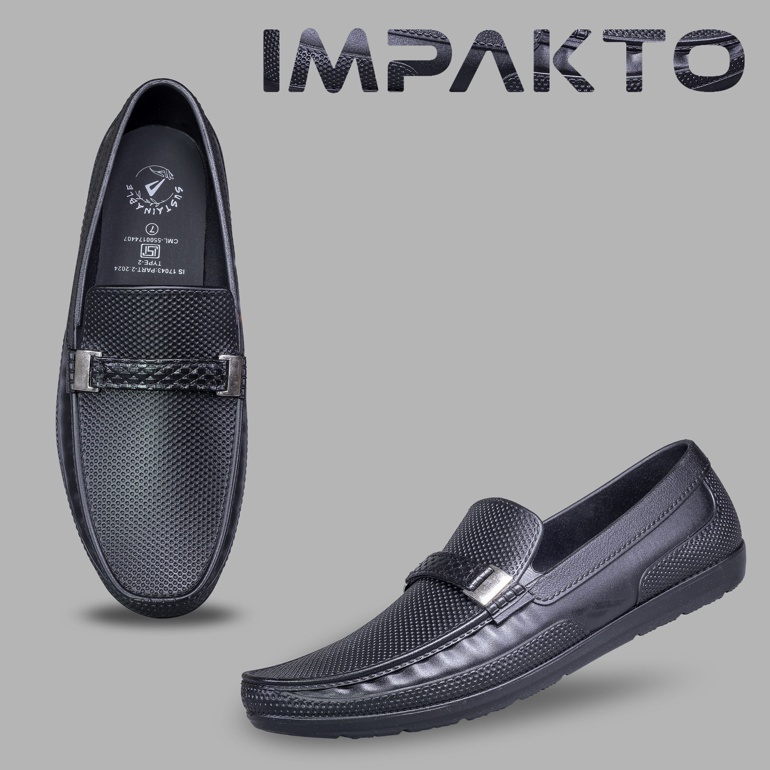 Image of AJANTA Ajanta Loafer Shoes, Lightweight Moccasin for Office & Casual, Waterproof Loafers For Men