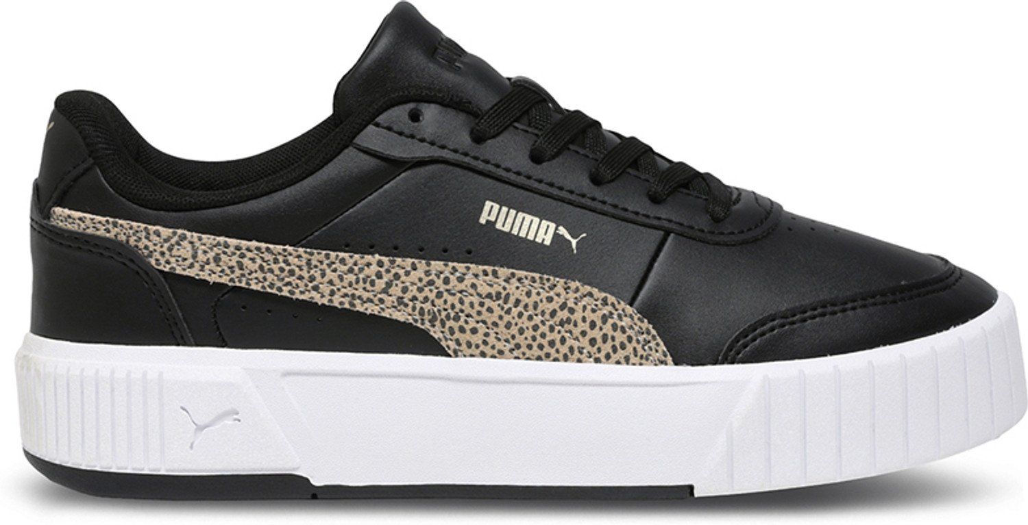 Image of PUMA Carina Mia Topcat Sneakers For Women (Black, 7)