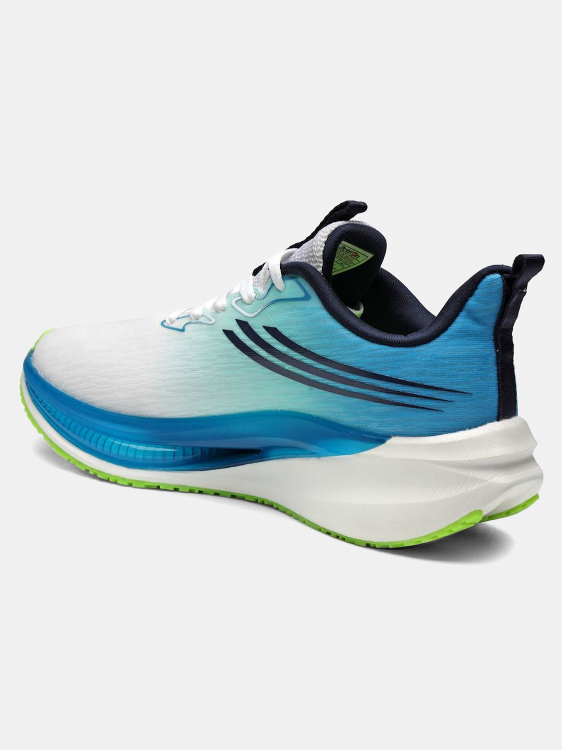 Image of action Athleo TURBO-2401 Trendy Lightweight Comfortable Durable Sports Lace-Up Running Shoes For Men