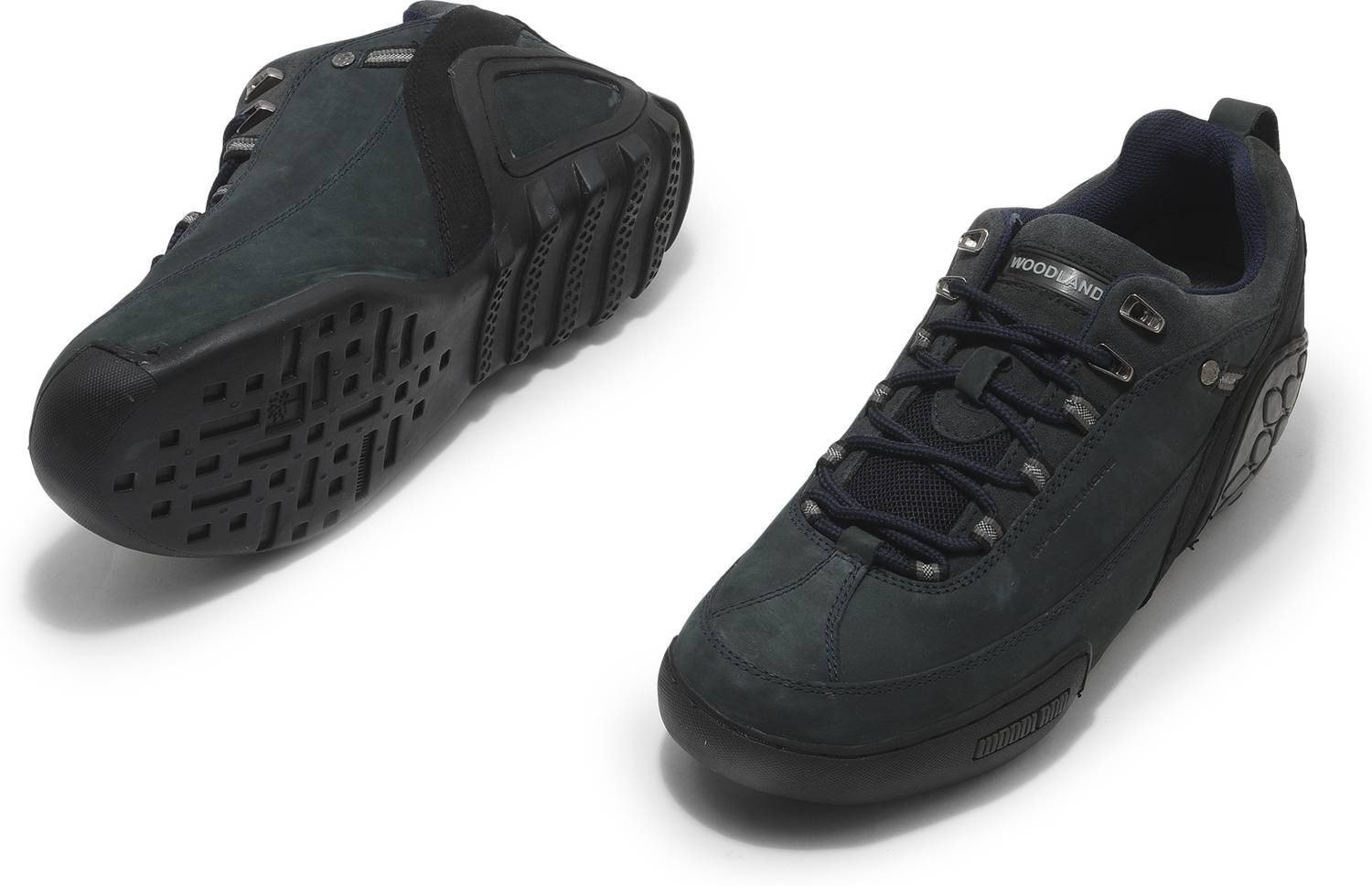 WOODLAND Men's Lace Up Casual Shoes - Image 4