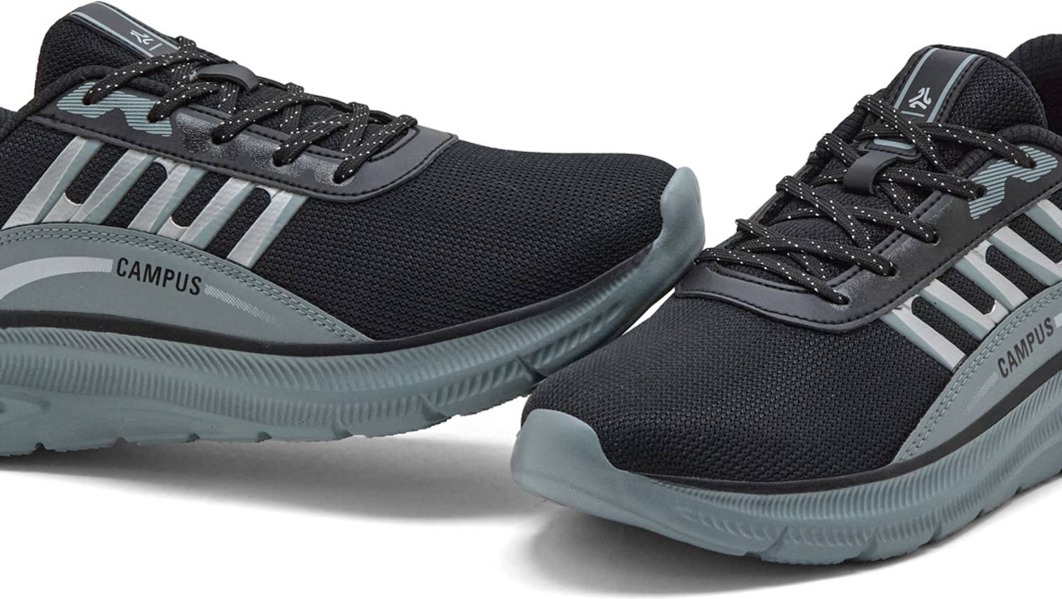CAMPUS DASHO Running Shoes For Men Black - Image 3