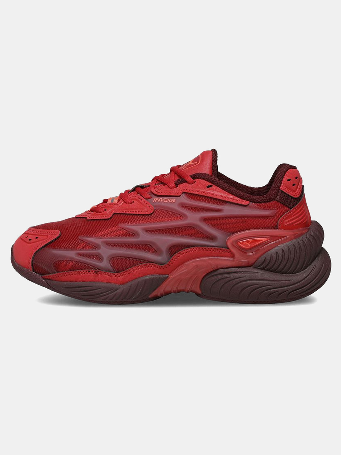 Image of PUMA Inverse Parallel Rio Red Sneakers For Men