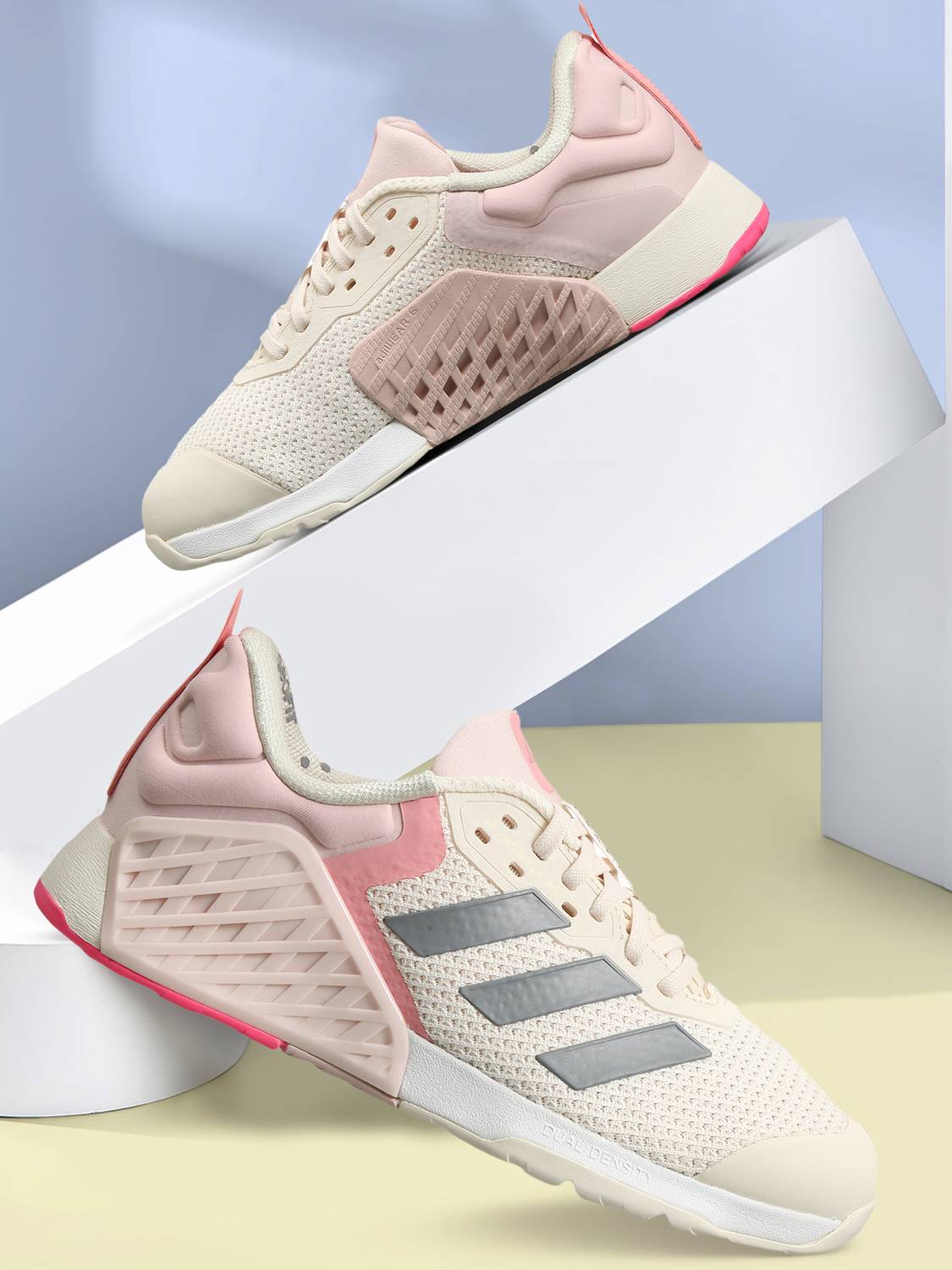 adidas DROPSET 3 TRAINER W Training & Gym Shoes For Women (Beige
