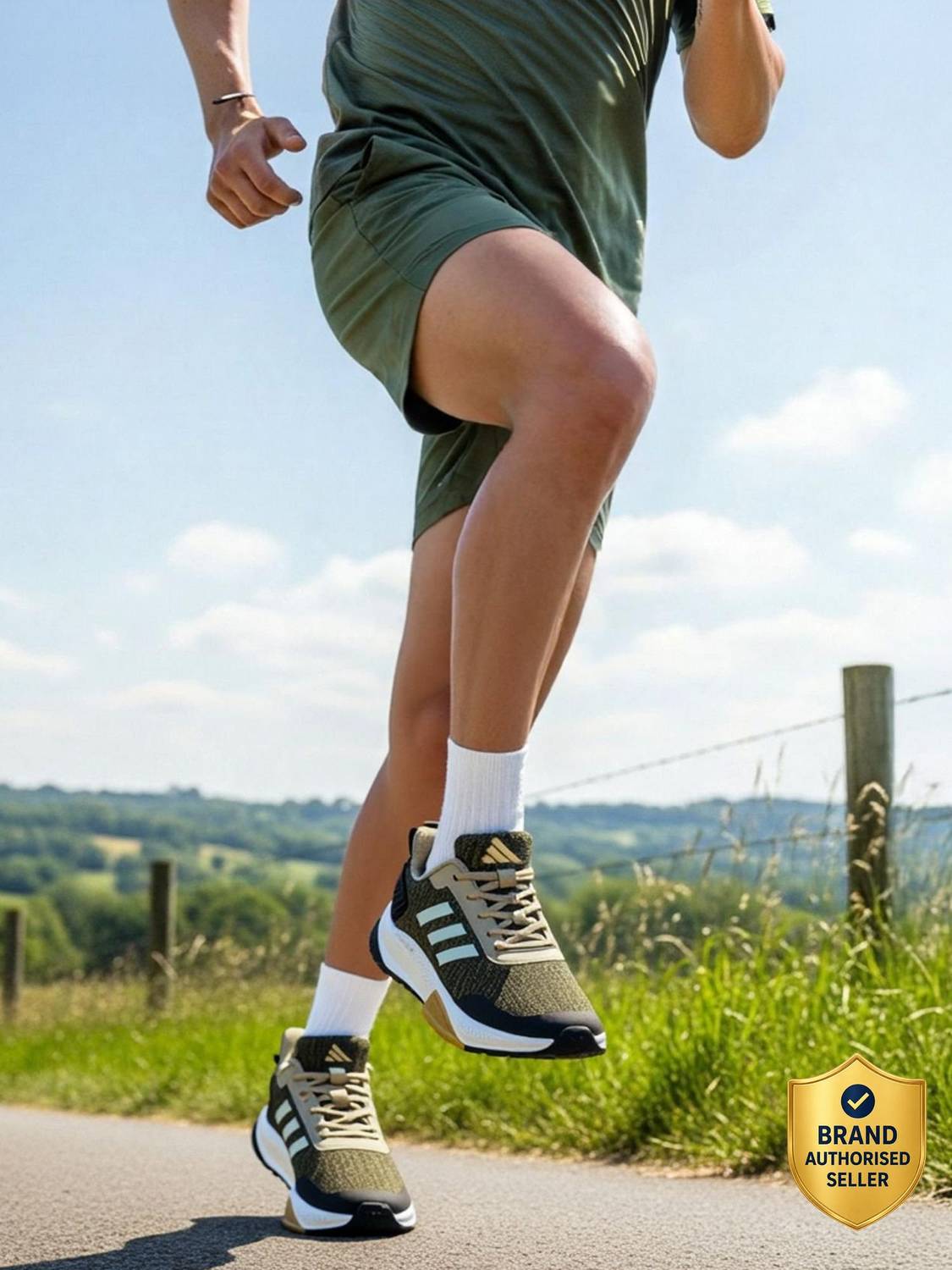 ADIDAS RUN STEADY M Running Shoes For Men
