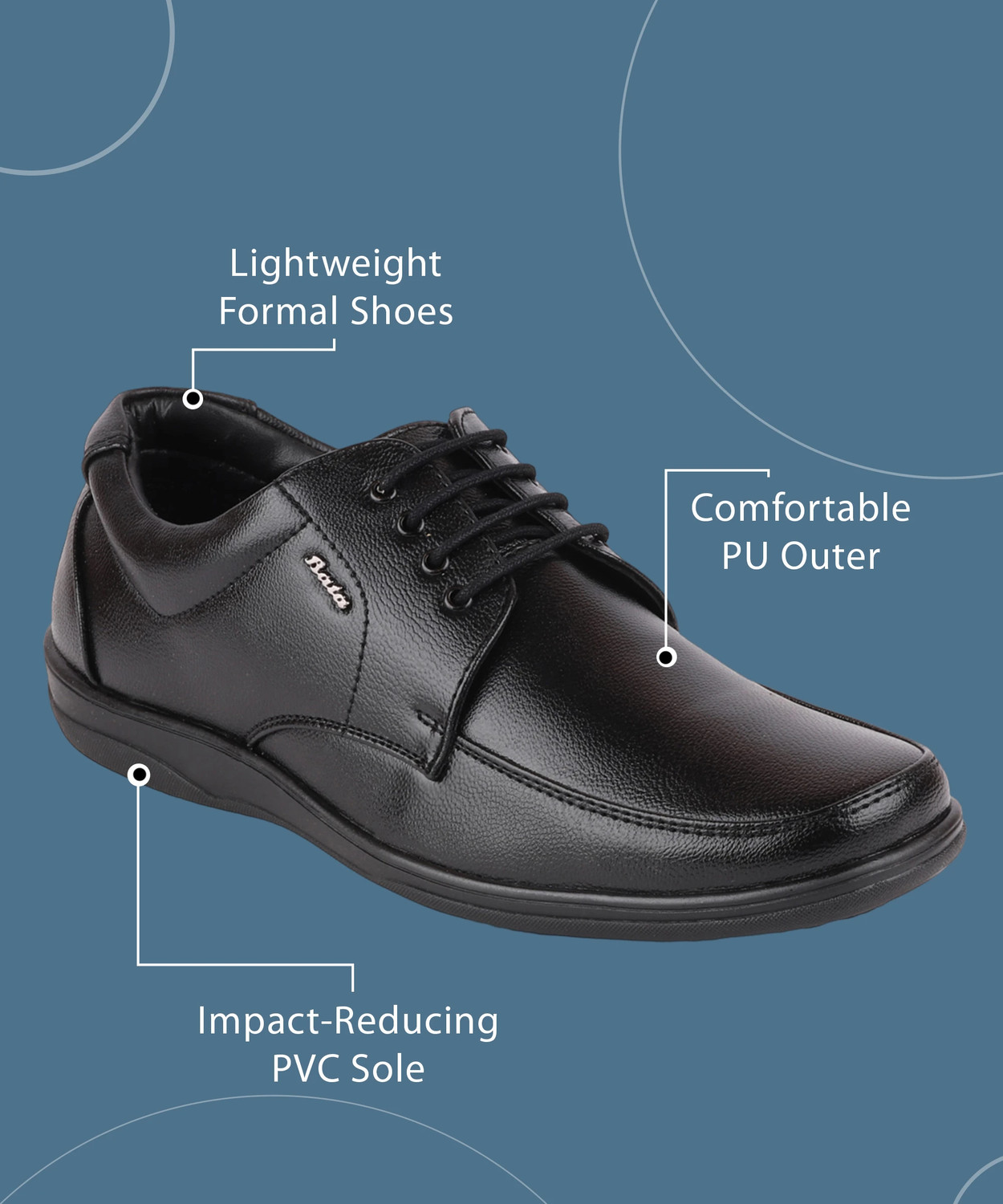 Image of Bata Office Wear Lace Up For Men