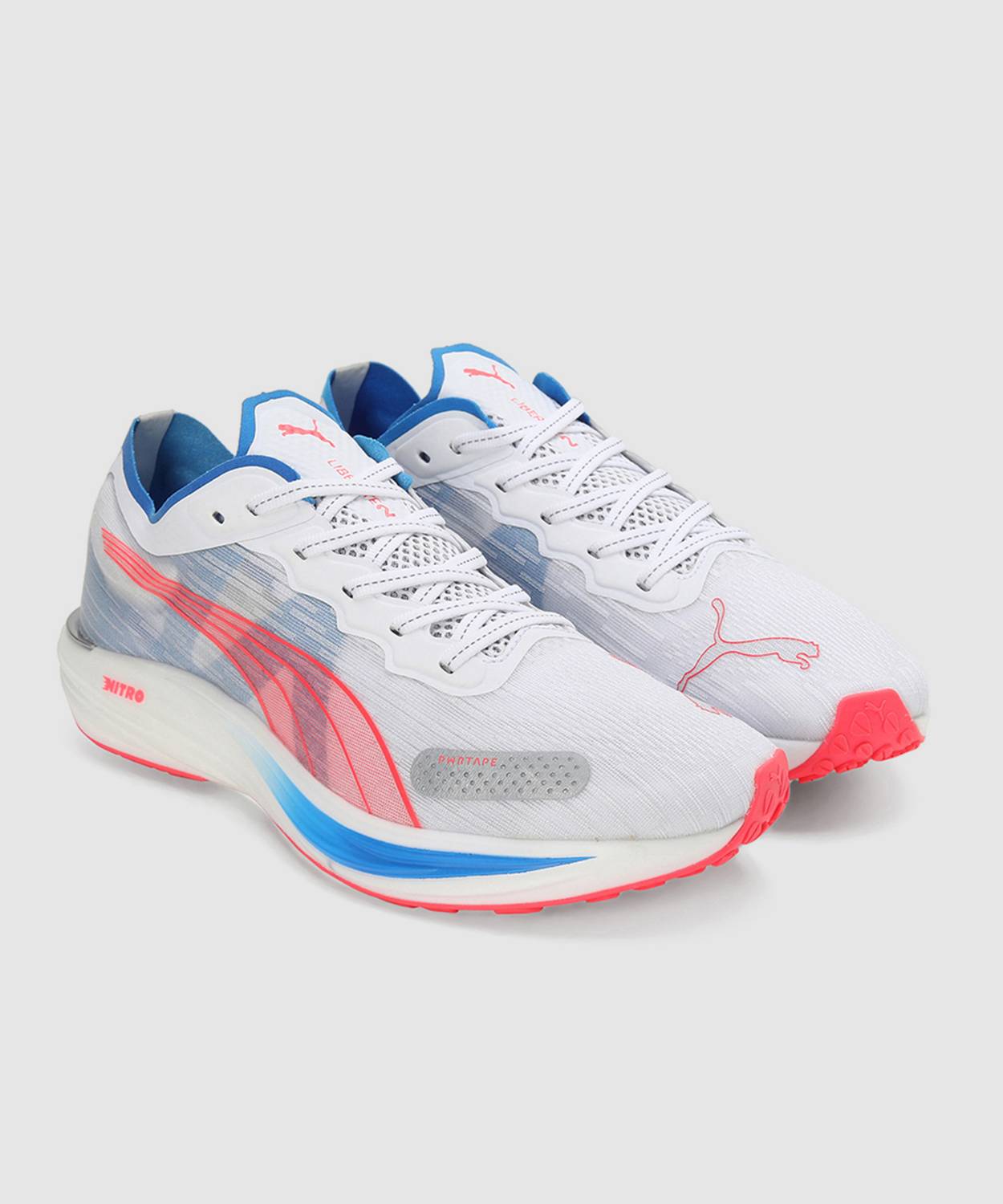 PUMA Liberate NITRO 2 White Men's Running Shoes - Image 2