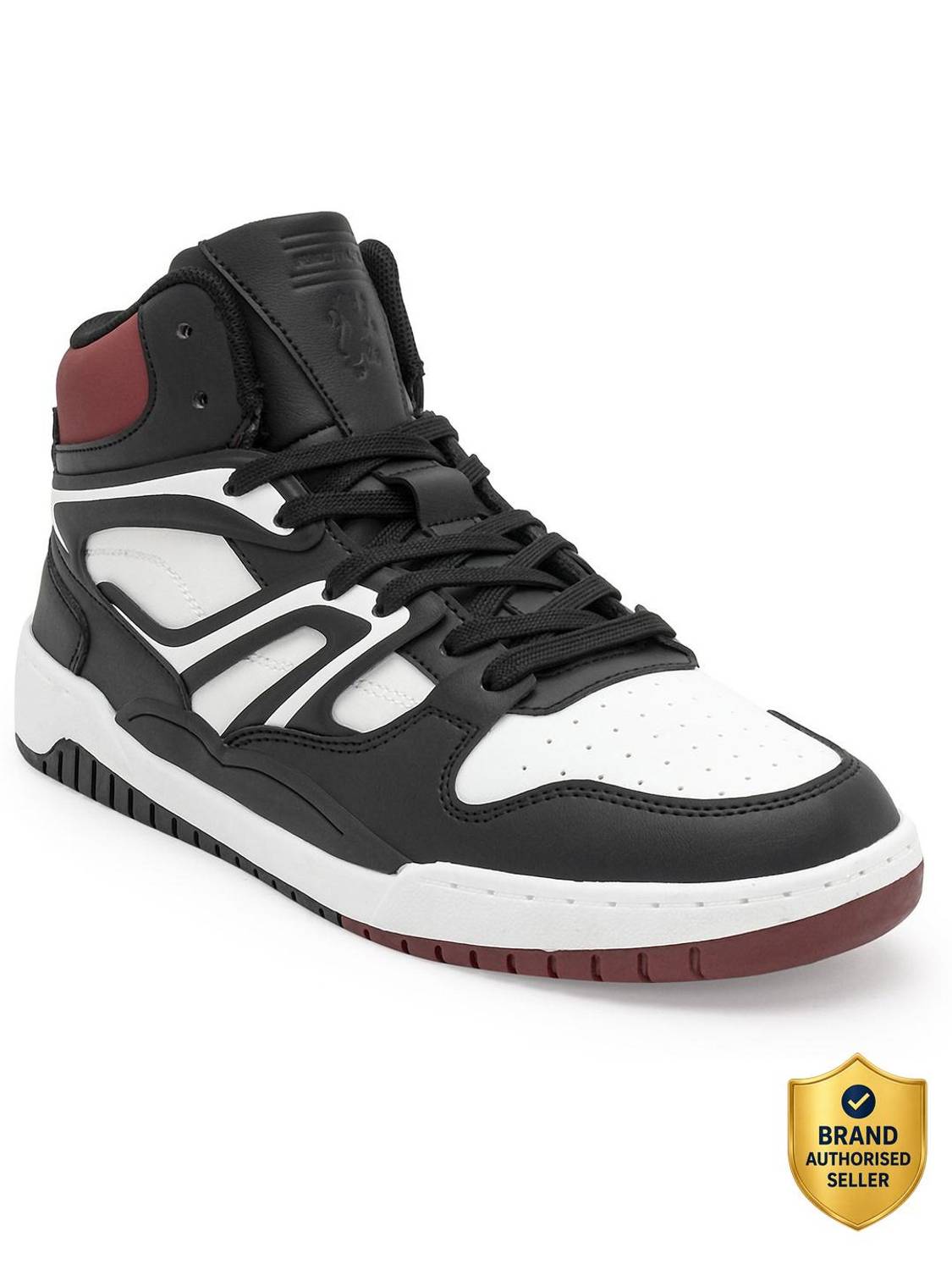 RED TAPE Men's Red Casual Sneakers