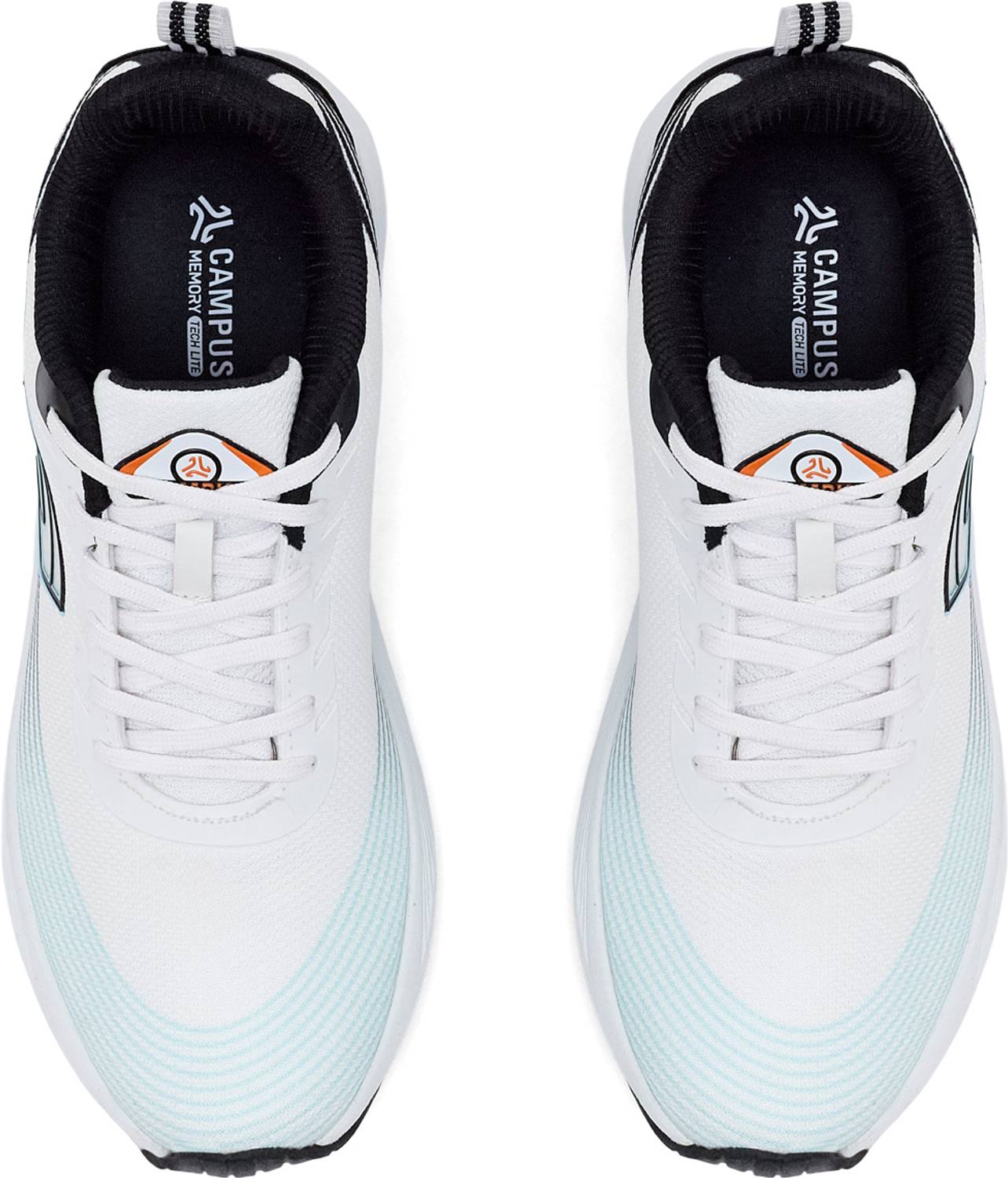 CAMPUS BAIT Running Shoes For Men White - Image 4