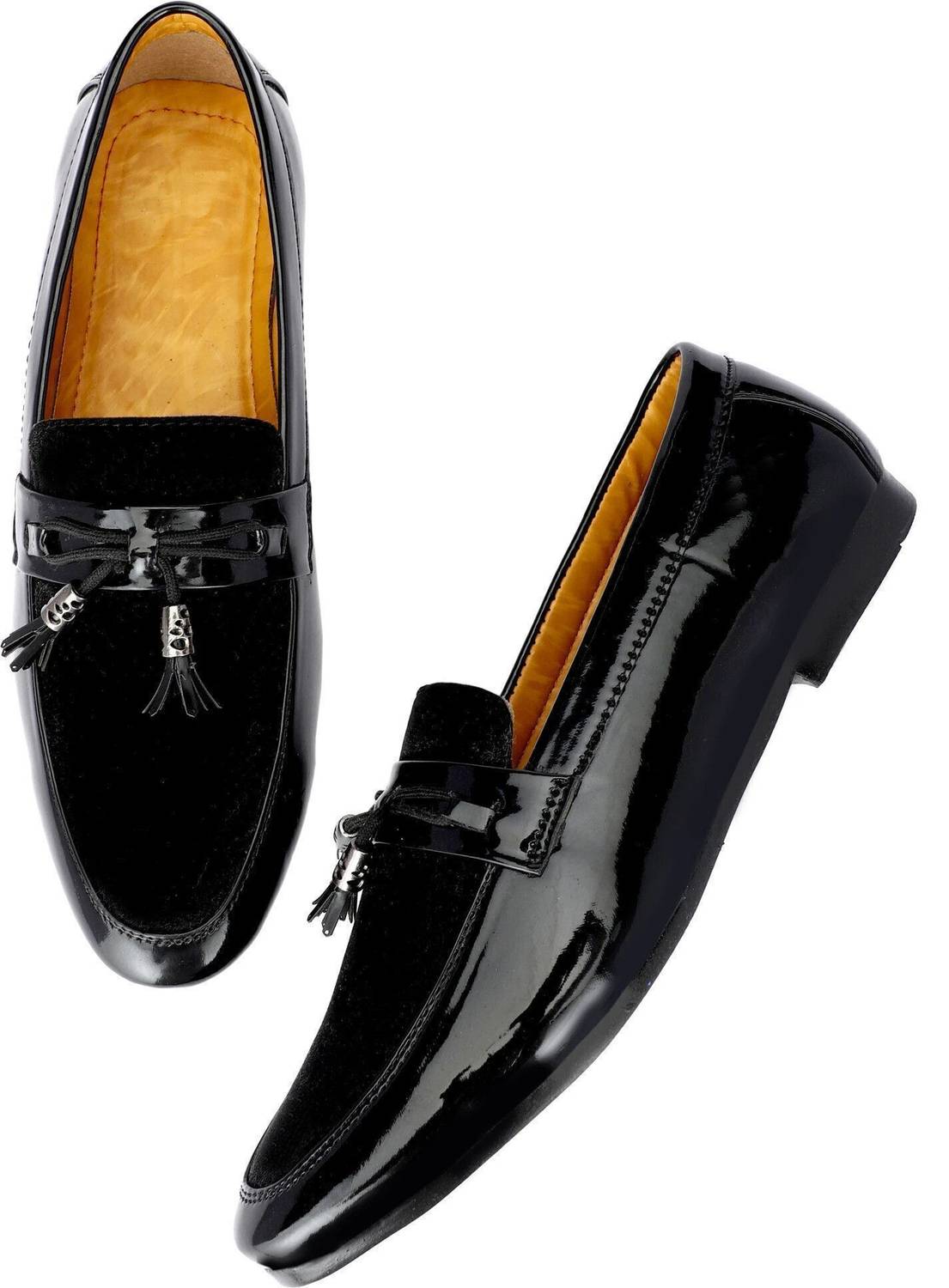 Wakins Men's Black Partywear Loafers - Image 2