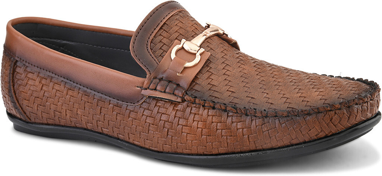 Image of KILLER SS25 3090 Tan Loafers Loafers For Men (Tan, 7)