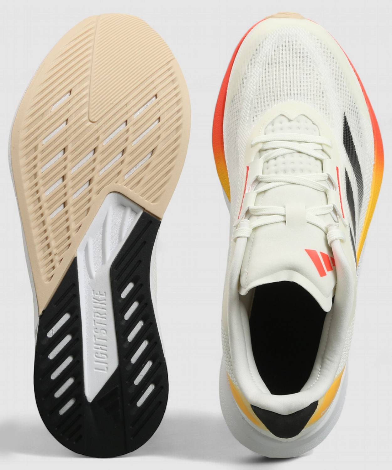 Adidas Duramo Speed Men's White Running Shoes - Image 4