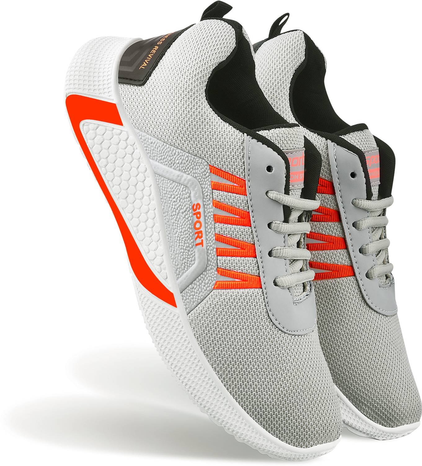 Free Kicks FK-444 Stylish Running Shoes For Men - Image 2