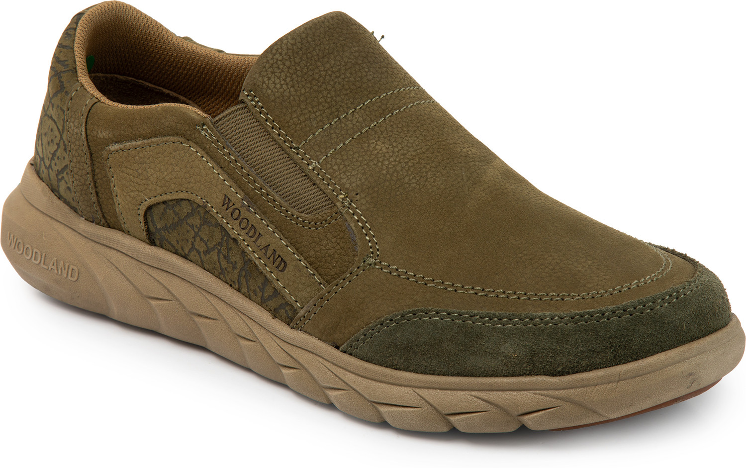 Image of WOODLAND Slip On Lightweight Comfortable Easy Wear Casuals For Men