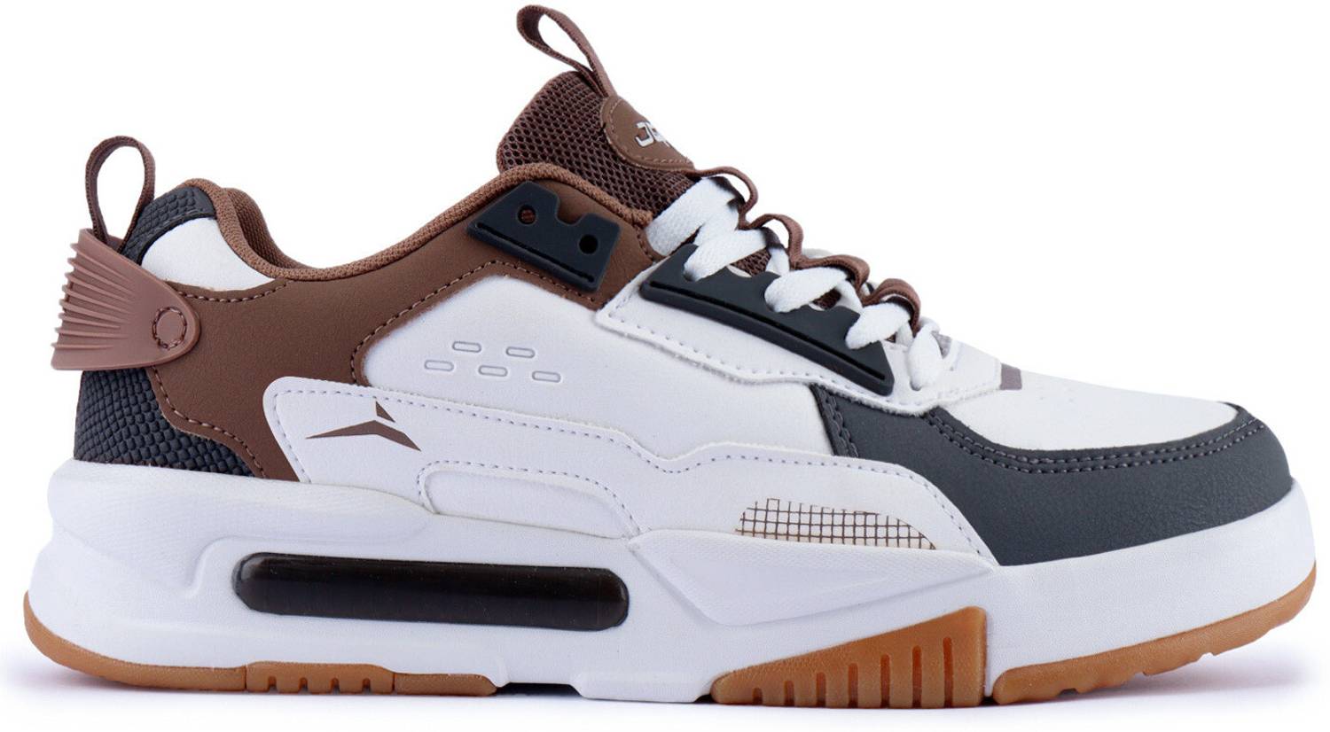 JQR SIGNATURE Men's White Sneakers - Image 3