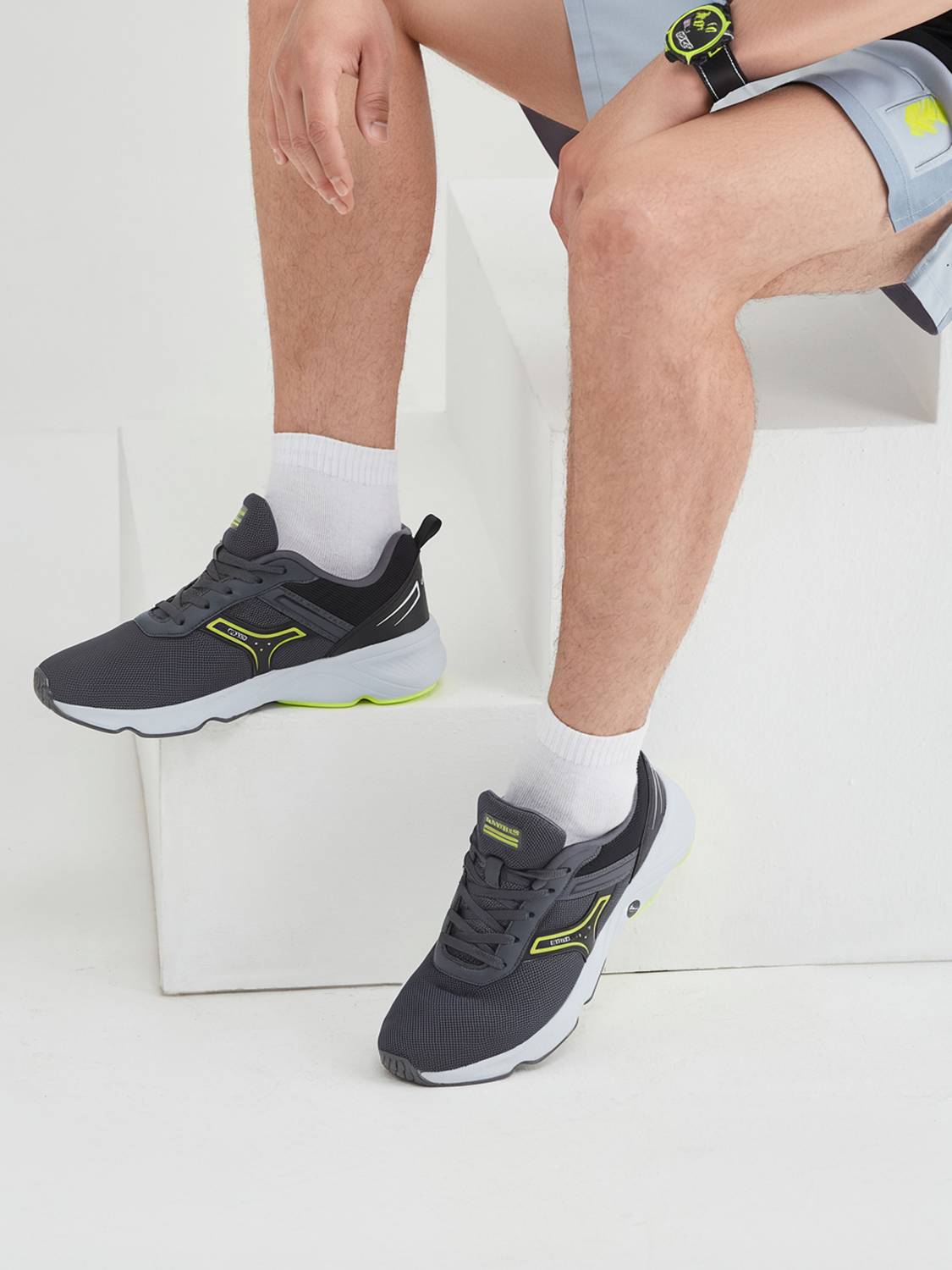 CAMPUS HURRICANE Men's Running Shoes Gray - Image 3