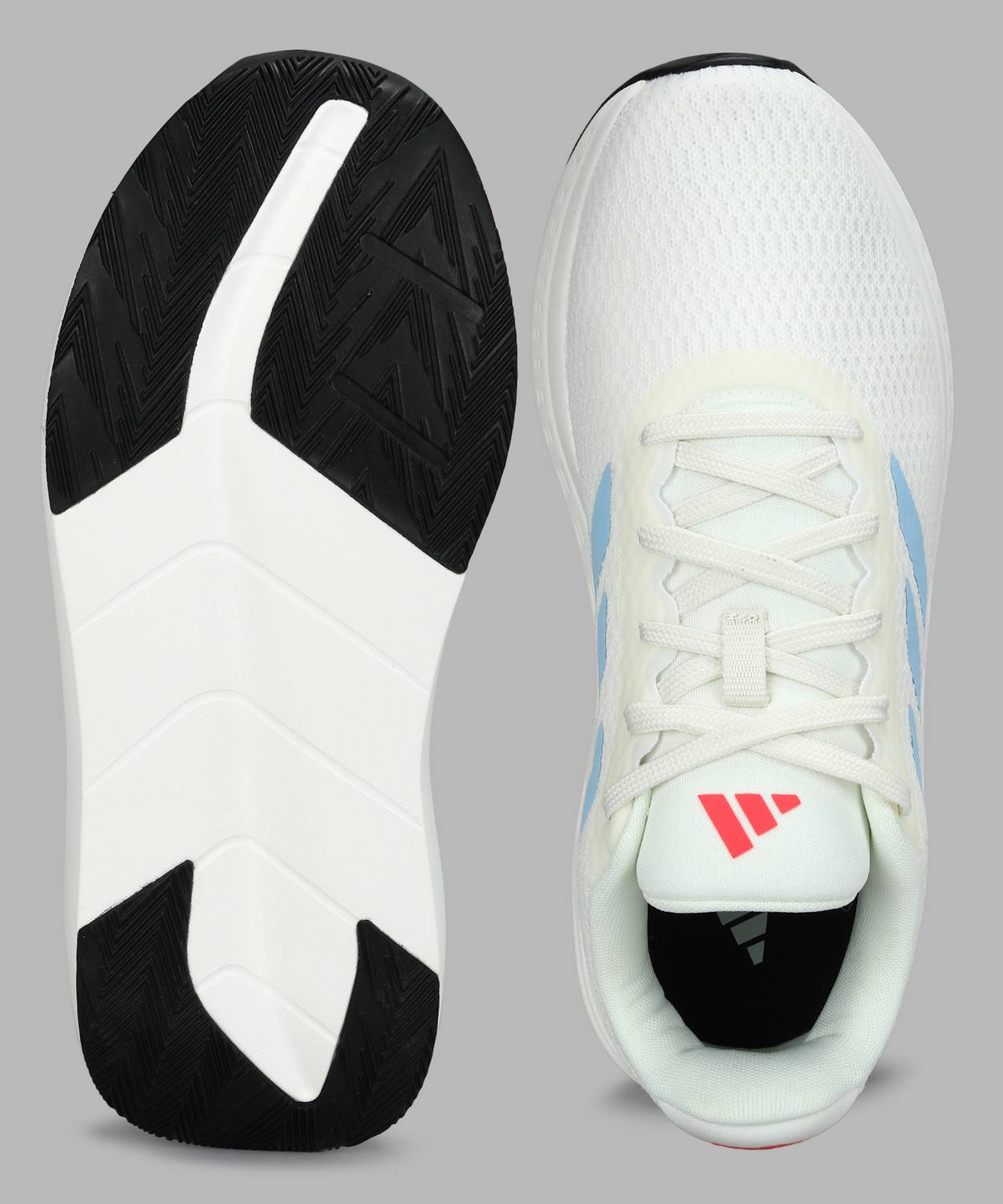 ADIDAS AeroPulsePace M White Running Shoes - Image 4