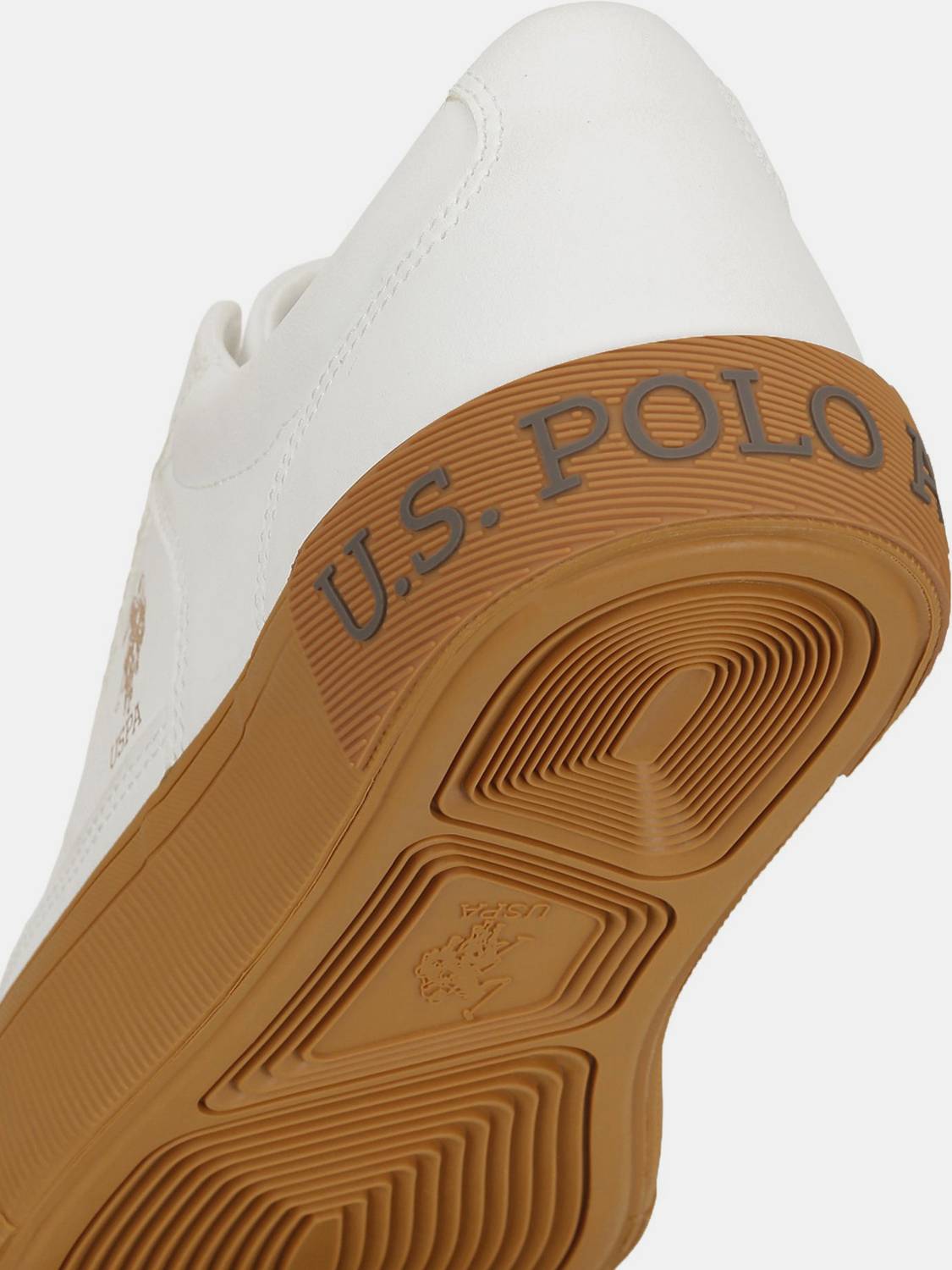 U.S. POLO ASSN. Men's White Sneakers - Image 5