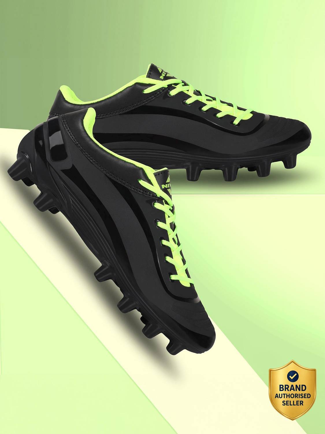 NIVIA AIR STRIKE Football Shoes For Men Black