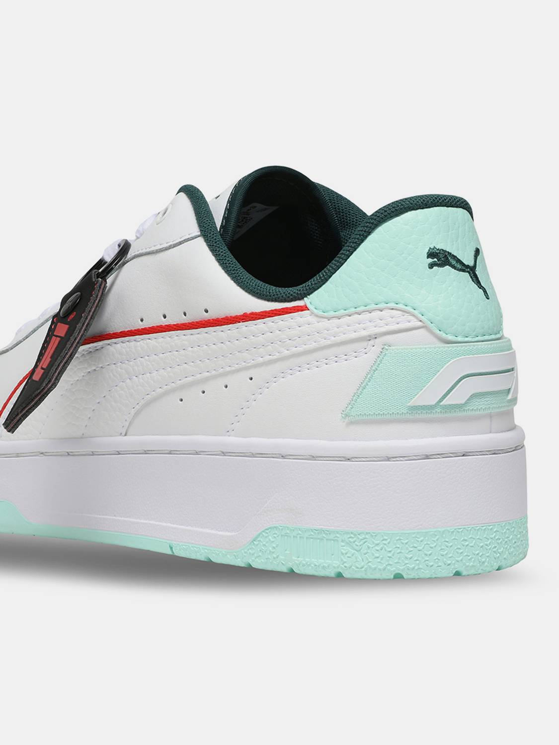 PUMA Formula 1 CA Match Sneakers For Men White - Image 4