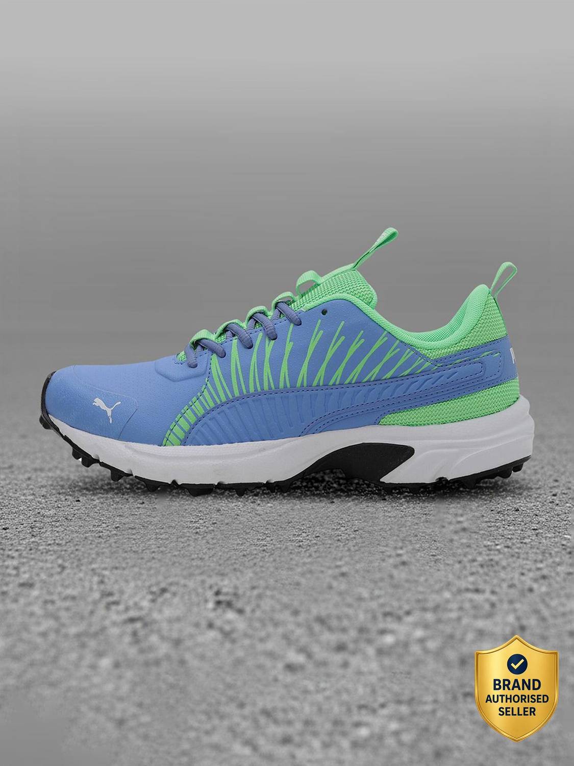 PUMA Cricket Square Cricket Shoes For Men Blue - Image 1