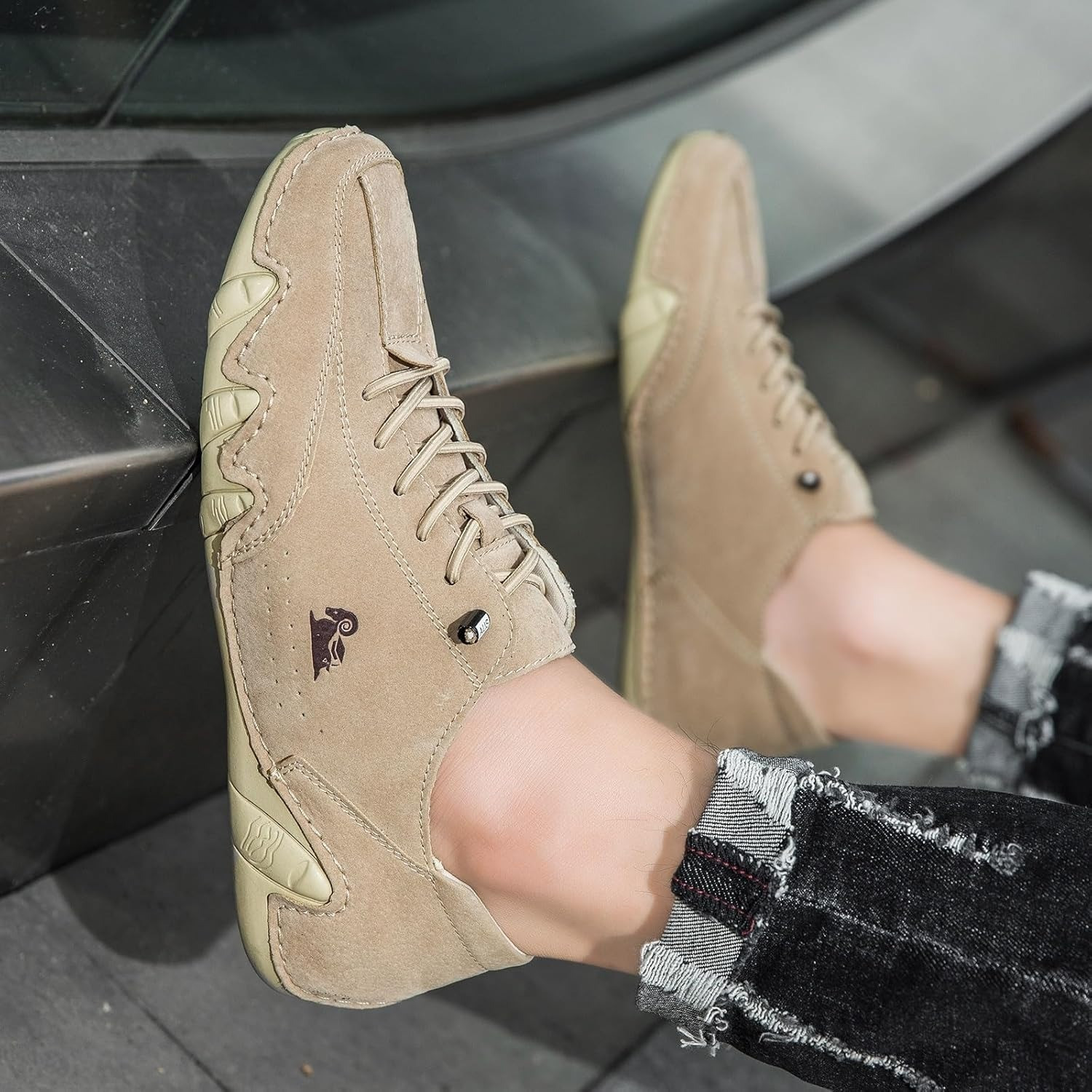 Image of Zixer Men's Street Fashion Pastel Pops Ankle Casual Shoes For Men Sneakers For Men Sneakers For Men