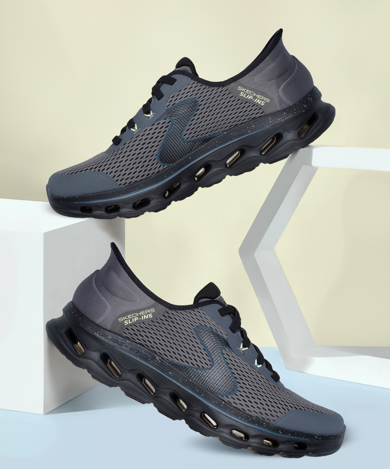 Image of Skechers GO WALK GLIDE-STEP 2.0 - ZAND Walking Shoes For Men