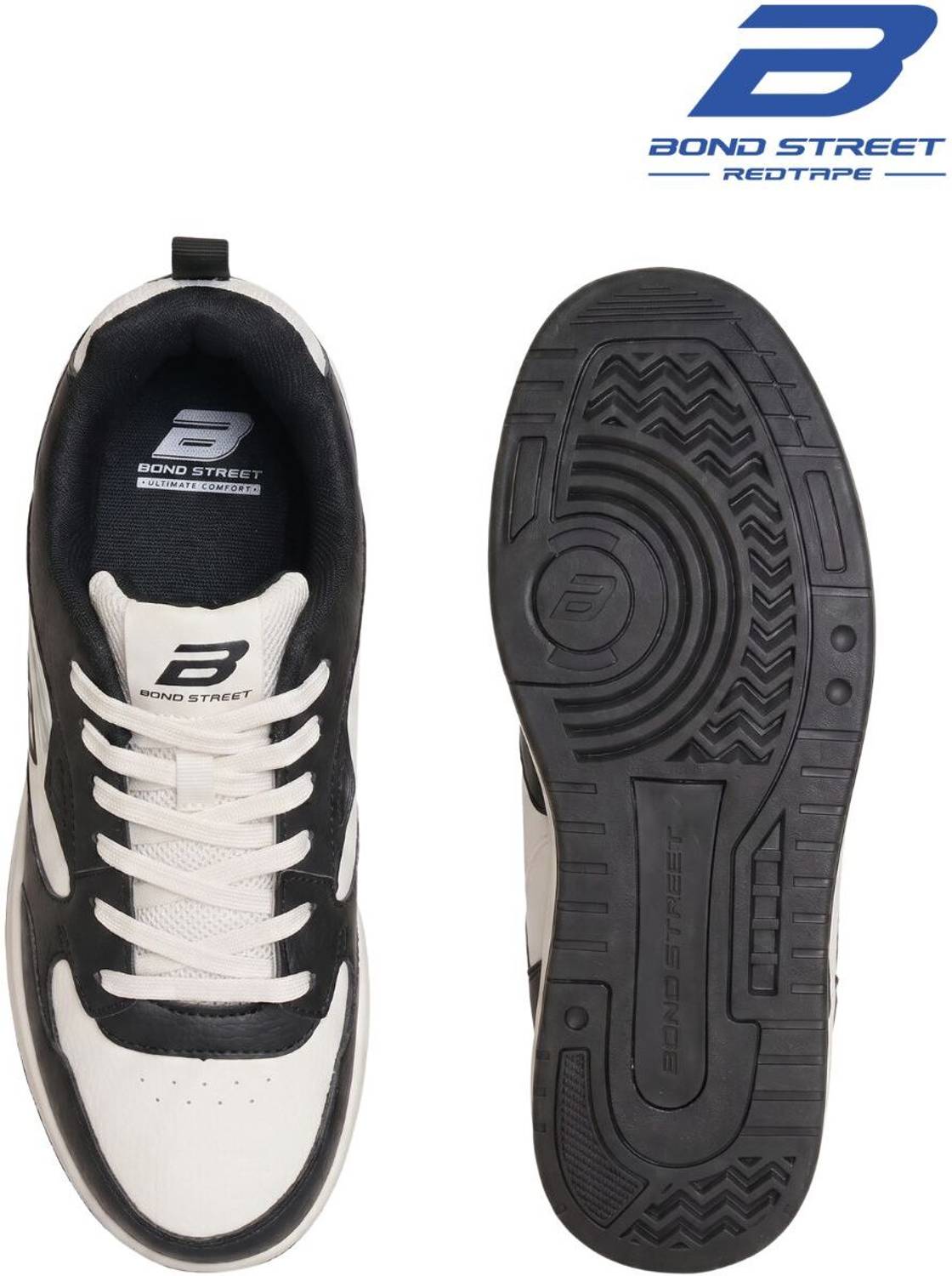 Bond Street Red Men's Casual Sneakers - Image 5