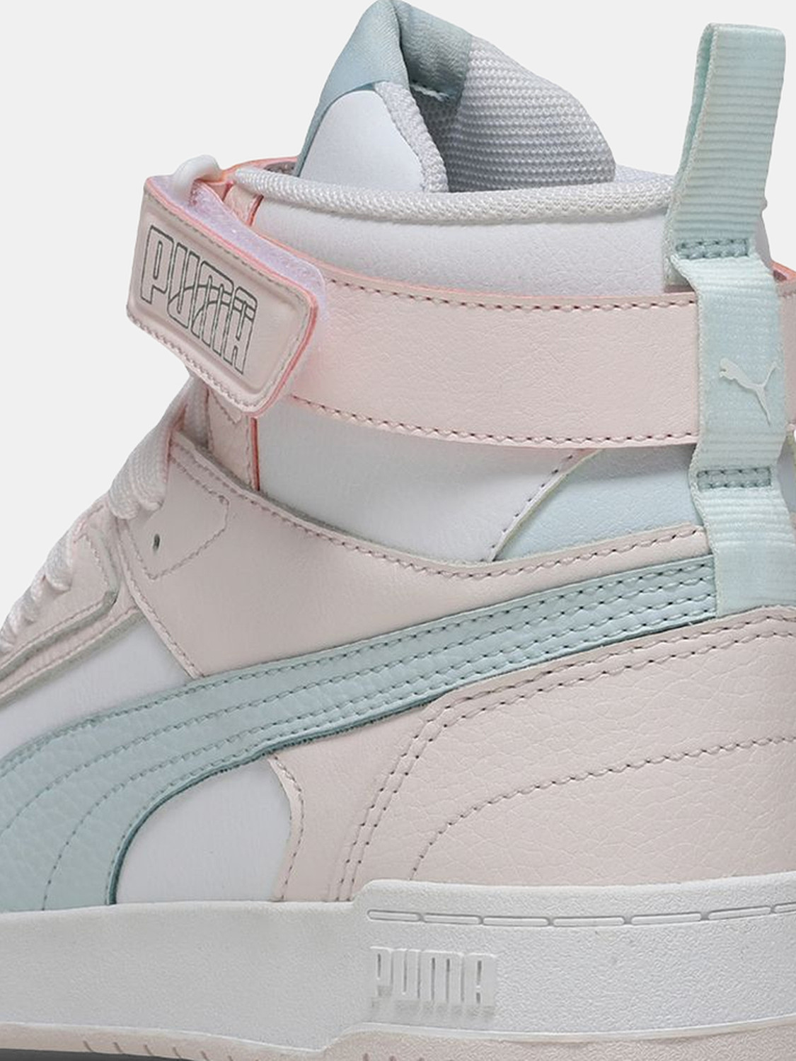 Image of PUMA Court Shatter Mid Sneakers For Men