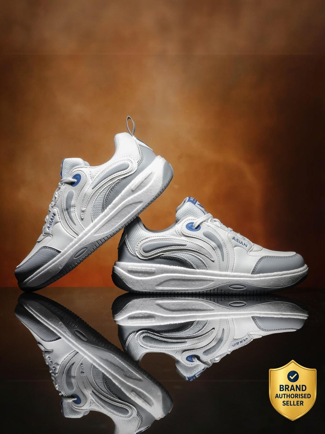 Image of asian Hypercushion Mojo-08 Men's Sneaker with E-TPU Cushioning & Memory Foam Sneakers For Men