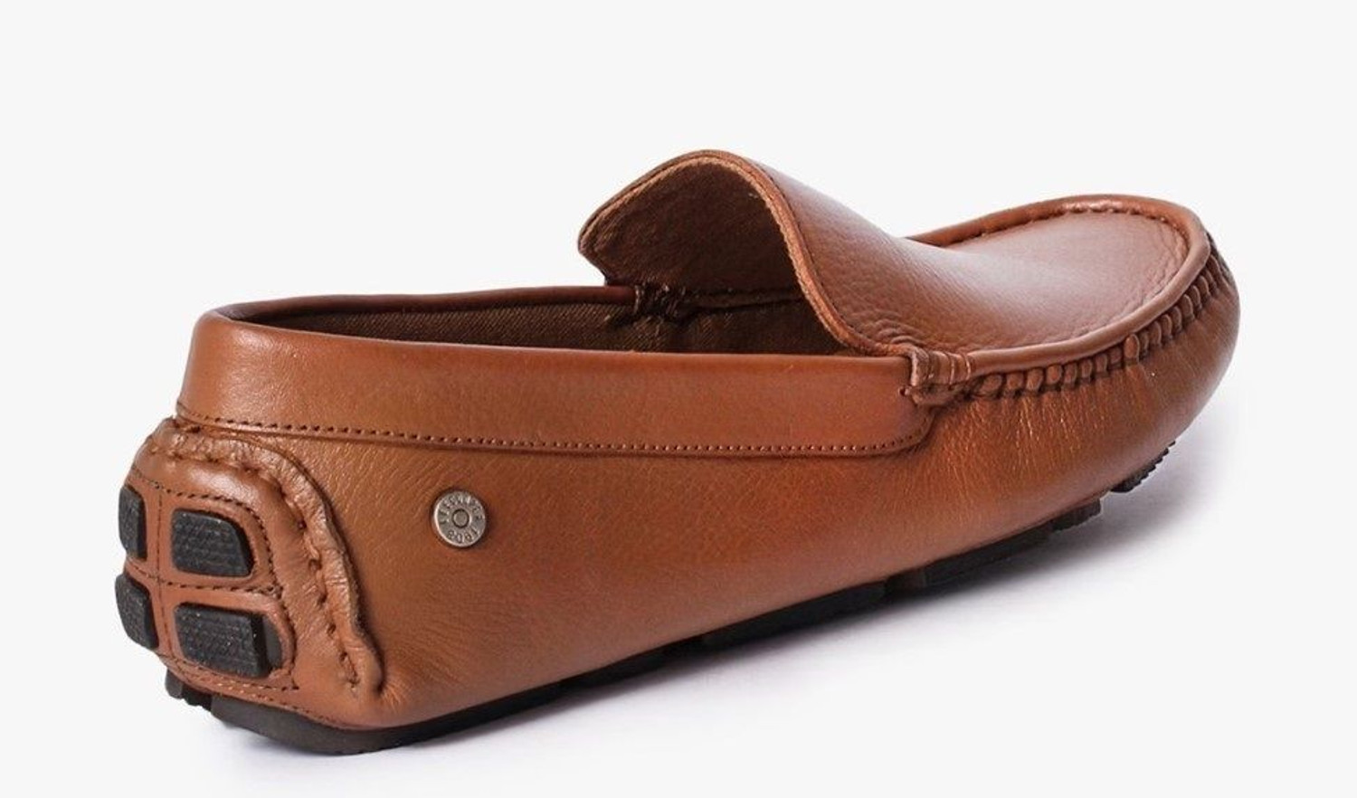 Image of LEE COOPER Leather Casual Slip-On Stylish Lightweight and Comfortable Daily Wear Loafers For Men