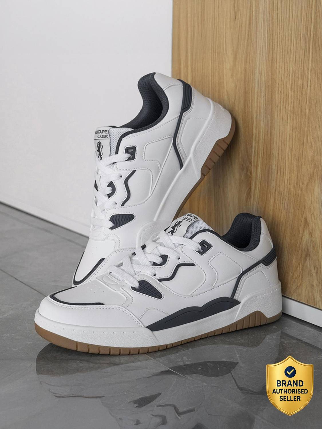 RED TAPE Men’s Red Sneakers for Casual Comfort