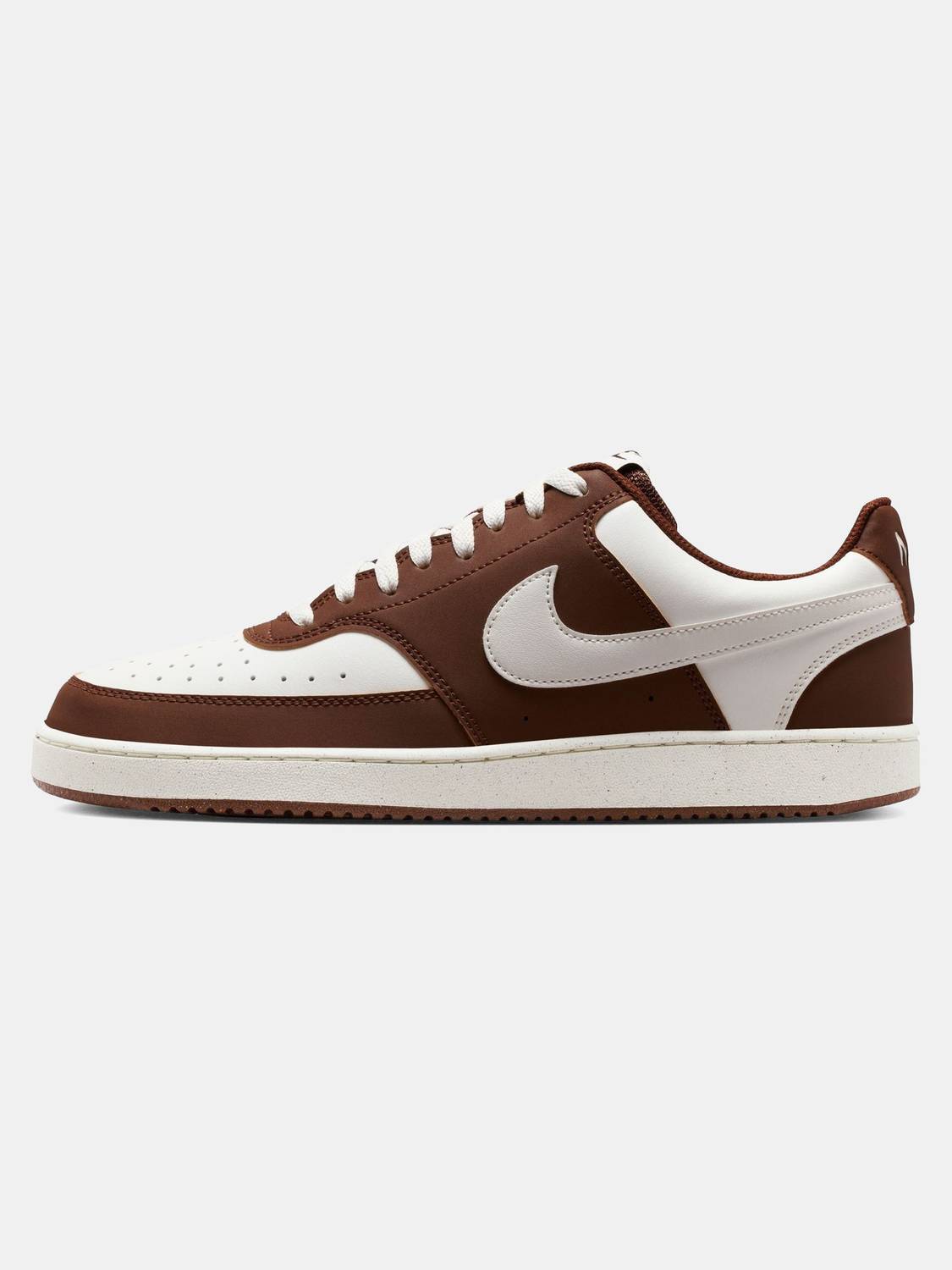 NIKE Court Vision Low Sneakers (White) - Image 2