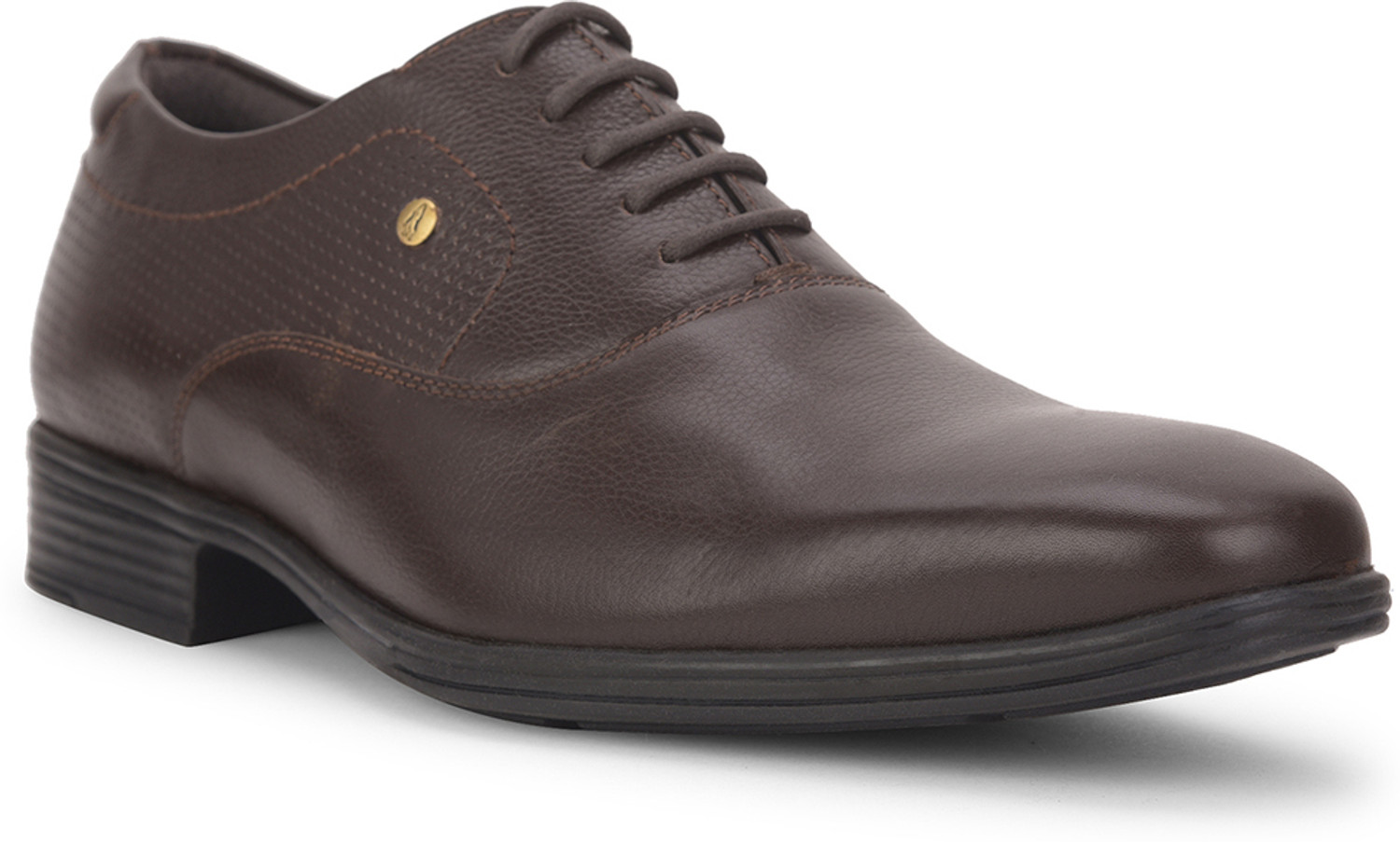 Image of HUSH PUPPIES Hush Puppies Oxford Men's Leather Shoes | Classic Lace-Up Design Oxford For Men