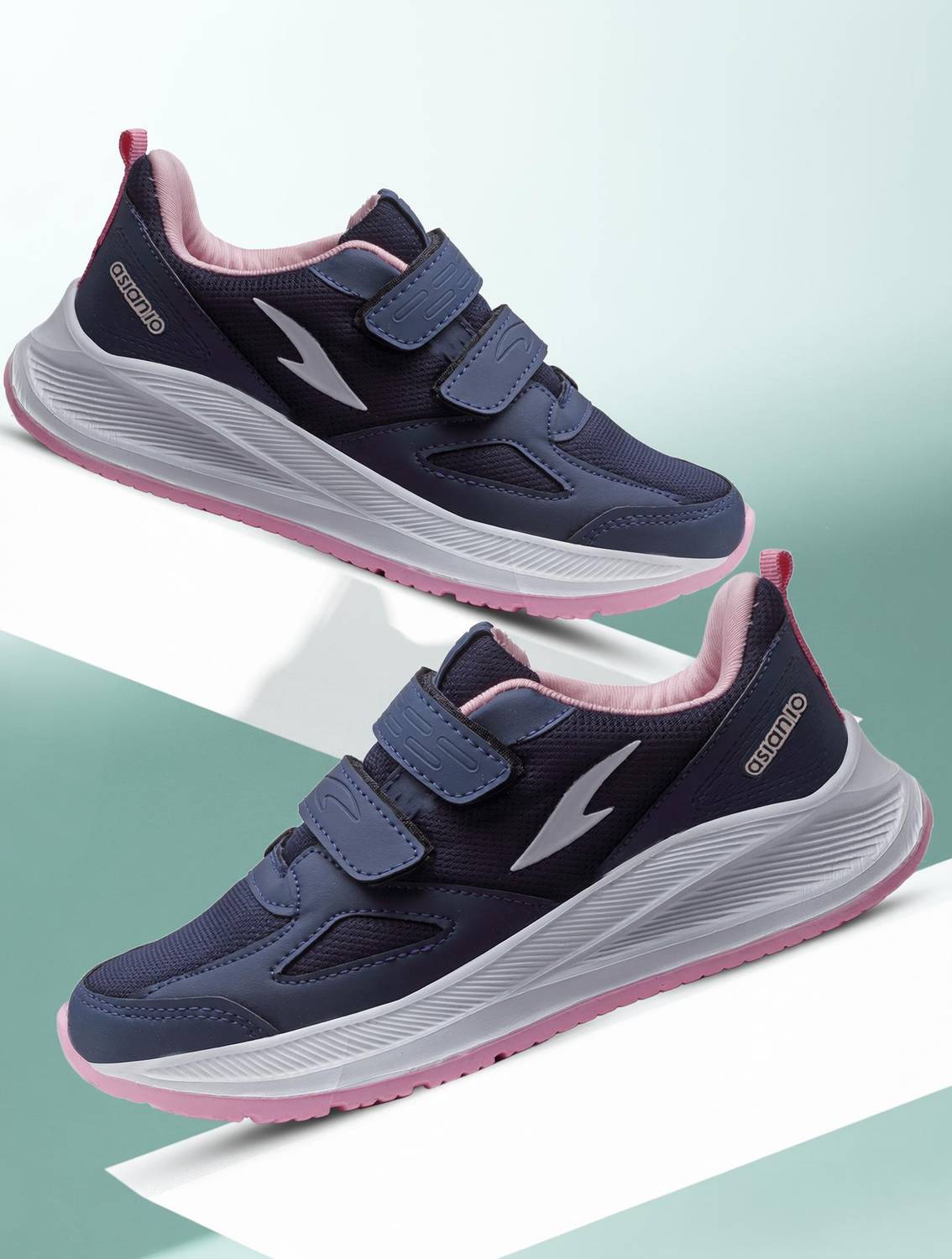 asian Firefly-10 Navy Sports,Training,Gym,Walking,Stylish Walking Shoes For Women (Navy, Blue , 6) — image 1 of 5