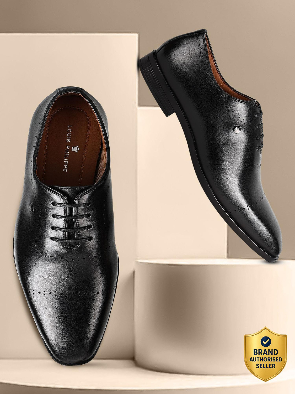 Image of LOUIS PHILIPPE Lace Up For Men