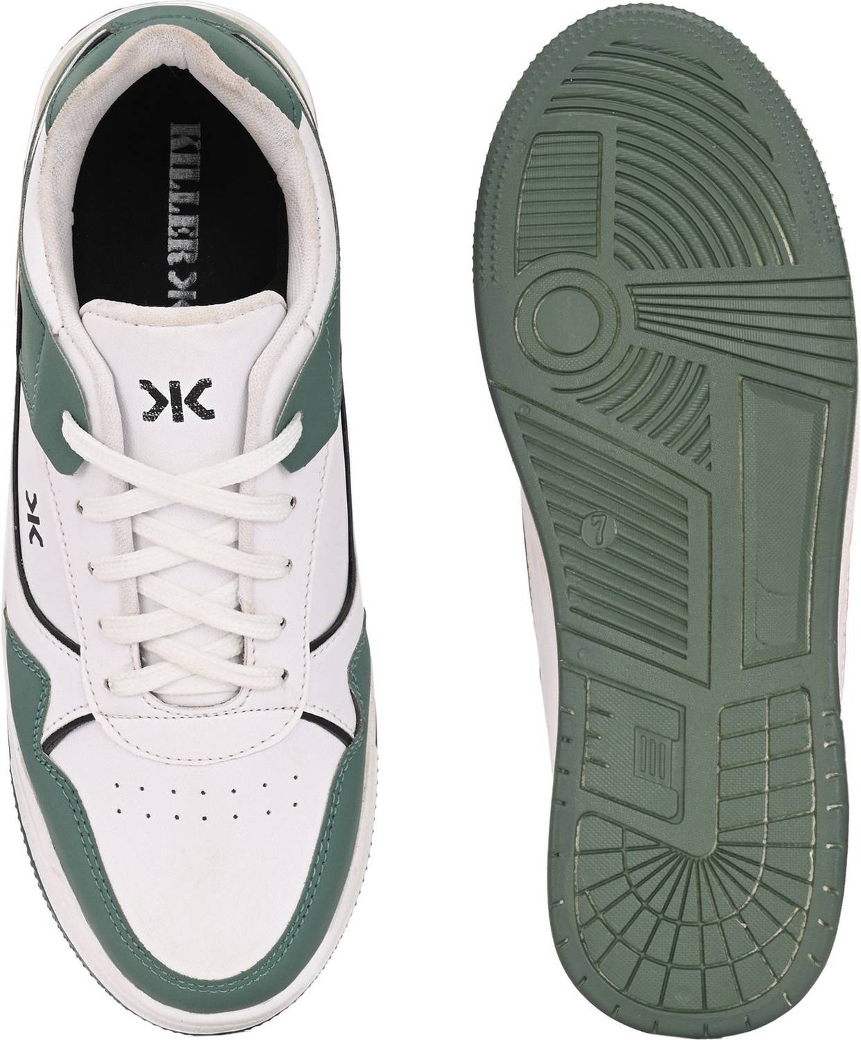 KILLER Men's Green Outdoor Sneakers - Image 5