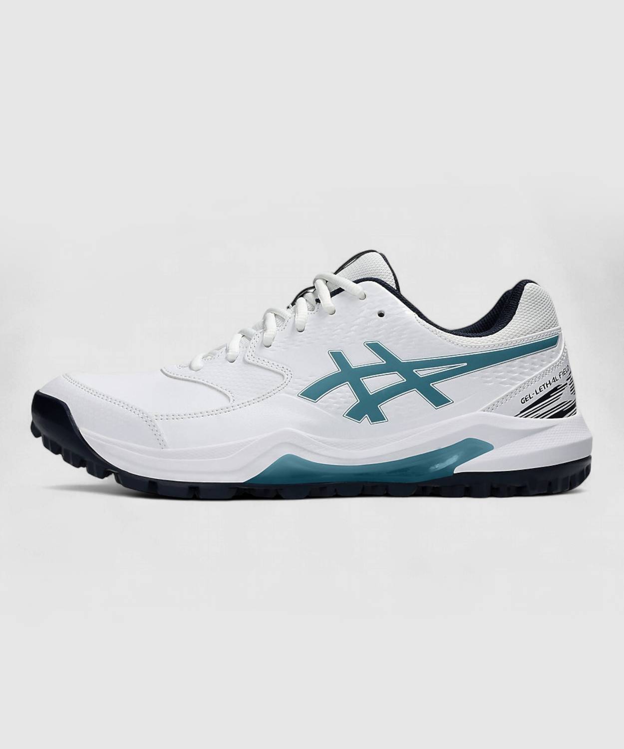 Asics GEL-LETHAL FIELD 2 Cricket Shoes For Men White - Image 4