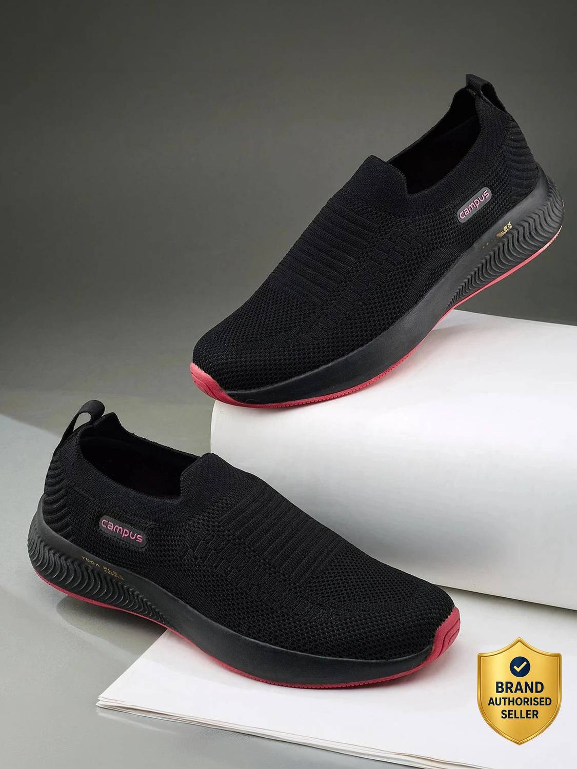 CAMPUS ANNIE Women's Casual Shoes | Sock-Like Fit | Integrated FoamLite Tech | Slip On Walking Shoes For Women price history chart and lowest price