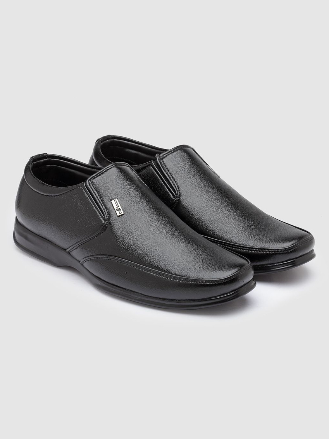 Image of action DOTCOM D-34 Microfiber Classic Comfortable Retro Durable Casual Slip-On Monk Strap For Men